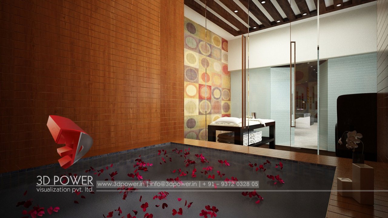 3D Power 打造惊艳室内健身水疗中心-3