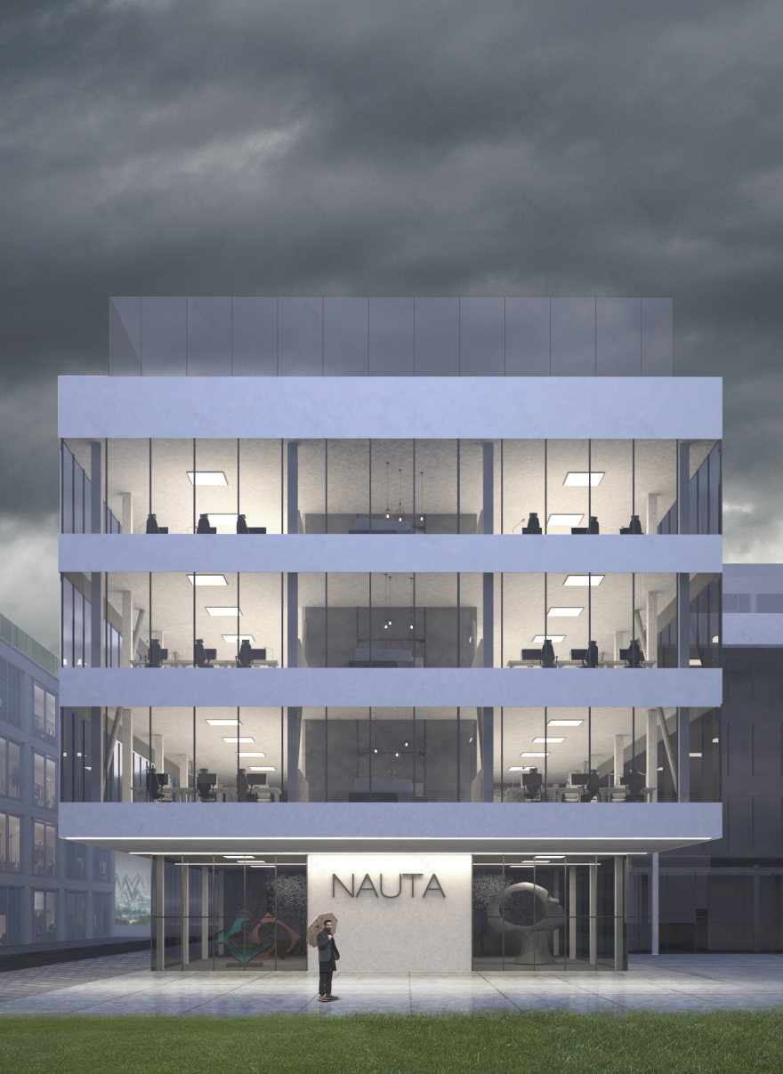 波兰 Gdynia 市“Nauta”行政中心改造-1