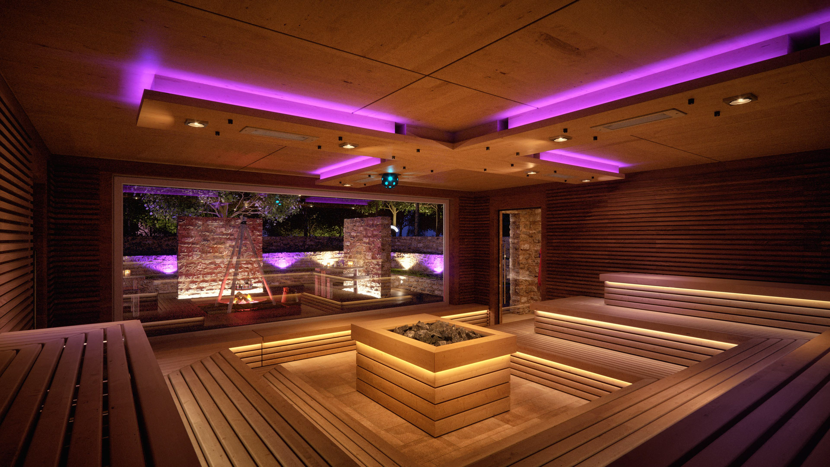 活动桑拿房设计，多元灯光营造 Mood-Room 氛围-15