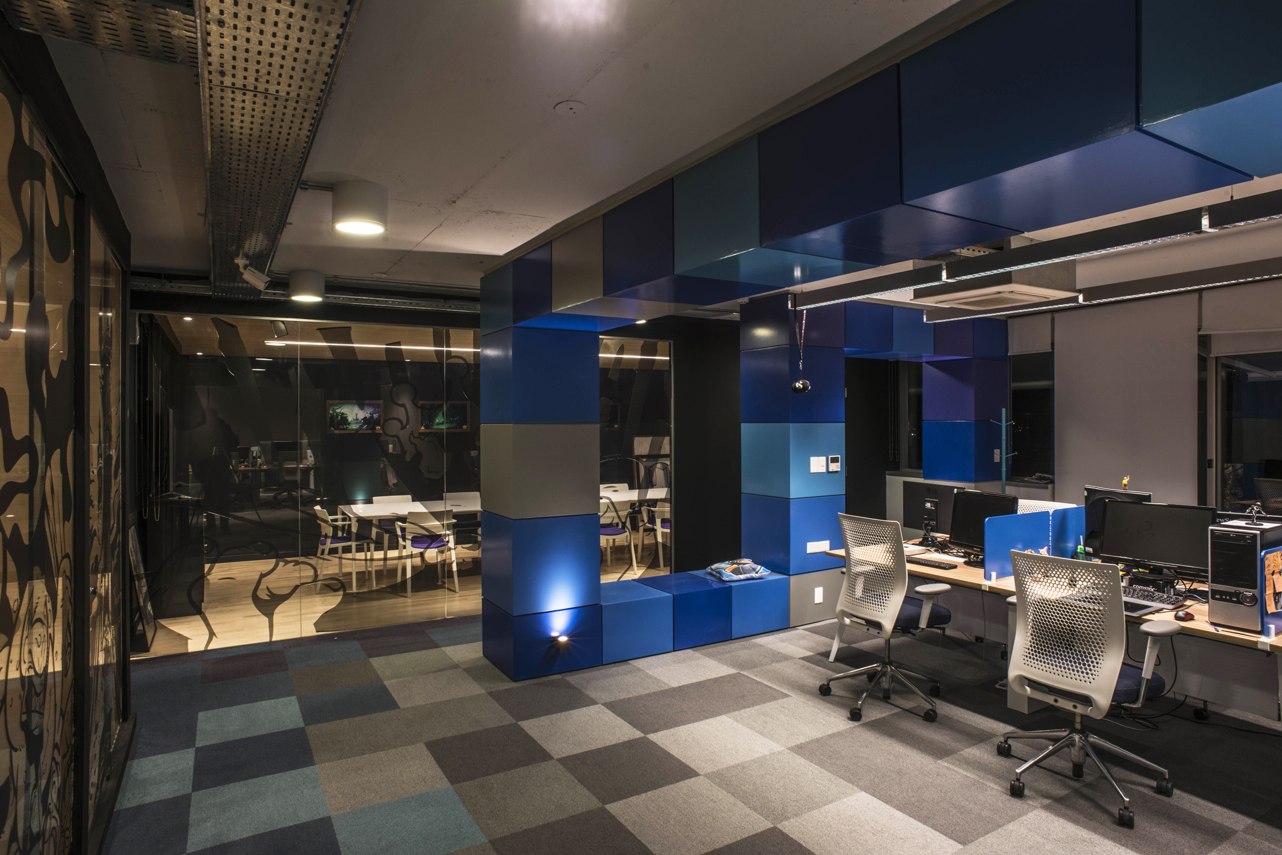 铁皮游戏总部办公空间设计-36