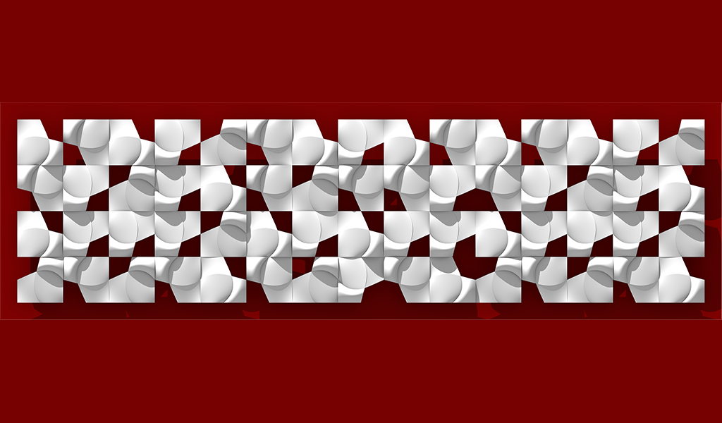 五块混凝土碑构建的抽象艺术装置-27