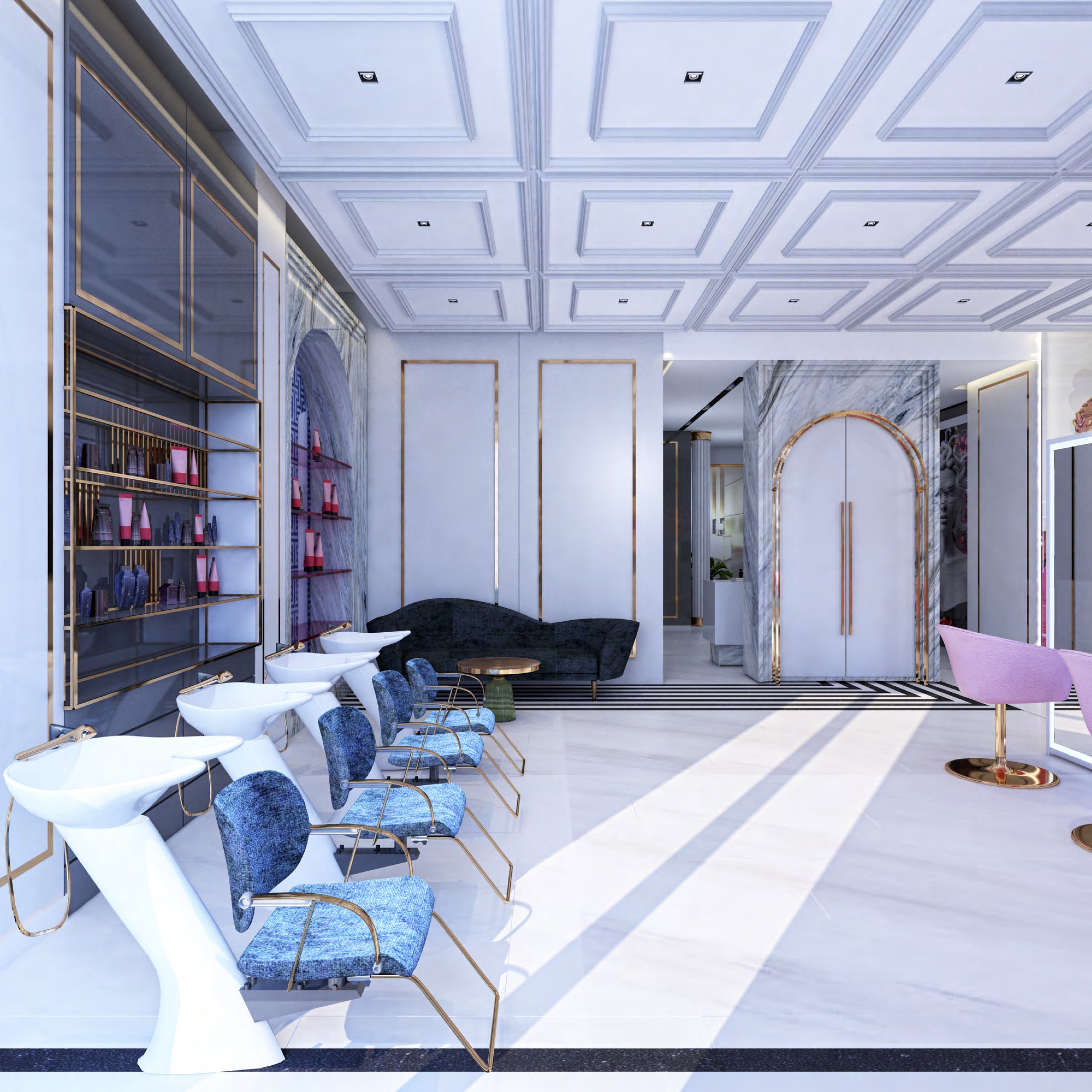 Mohamed Sagheer 发廊设计-2