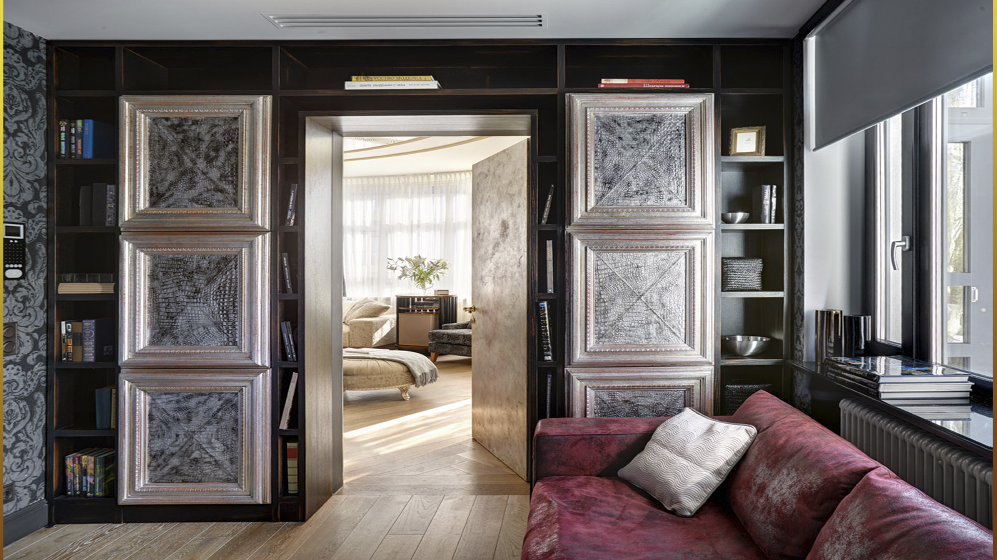 家庭梦幻空间,半圆形公寓设计-4