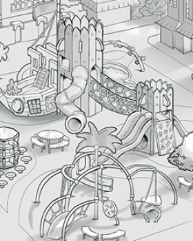 Sesame Street Concept Design (Arabic Version)