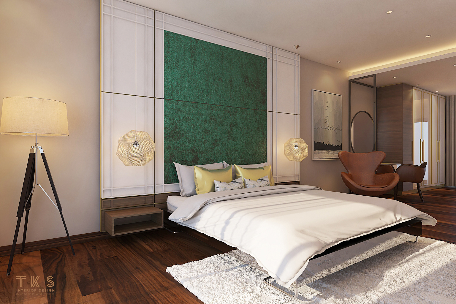 新中式风格的 Dale Lakefields @ Sungai Besi 三层联排别墅设计-13