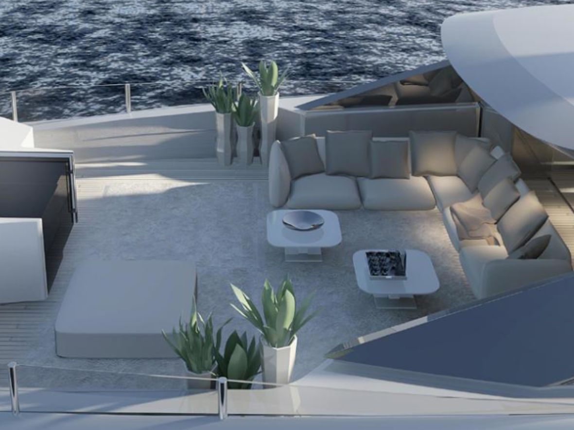 船舶室内设计团队打造 50 米豪华游艇内饰-61