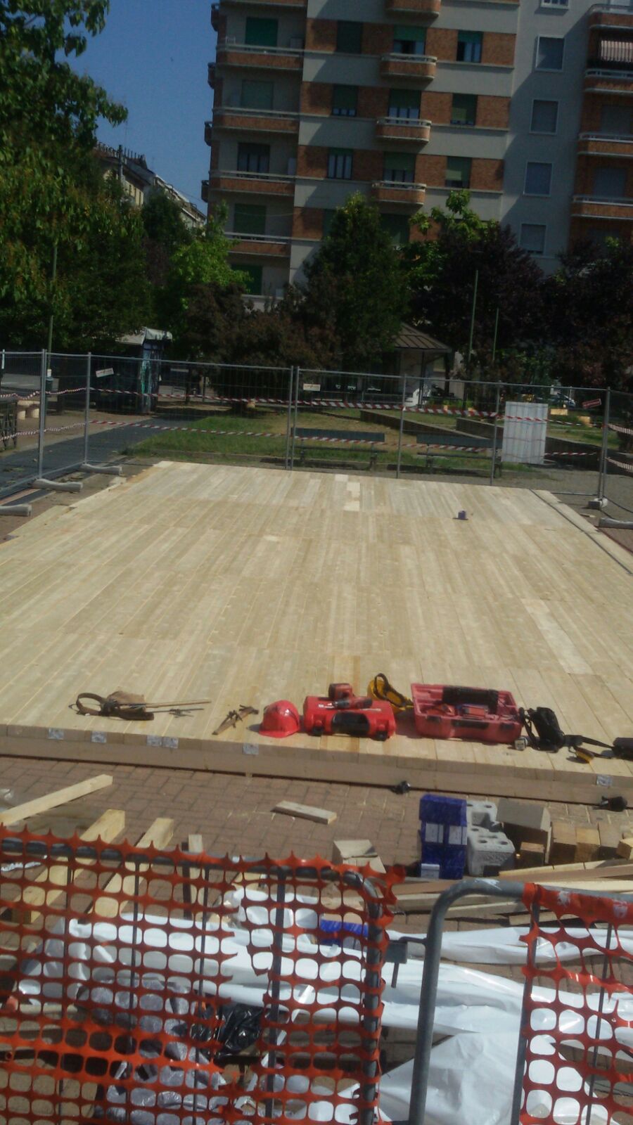 意大利都灵智能城市 Connego 公共广场木结构建筑-5