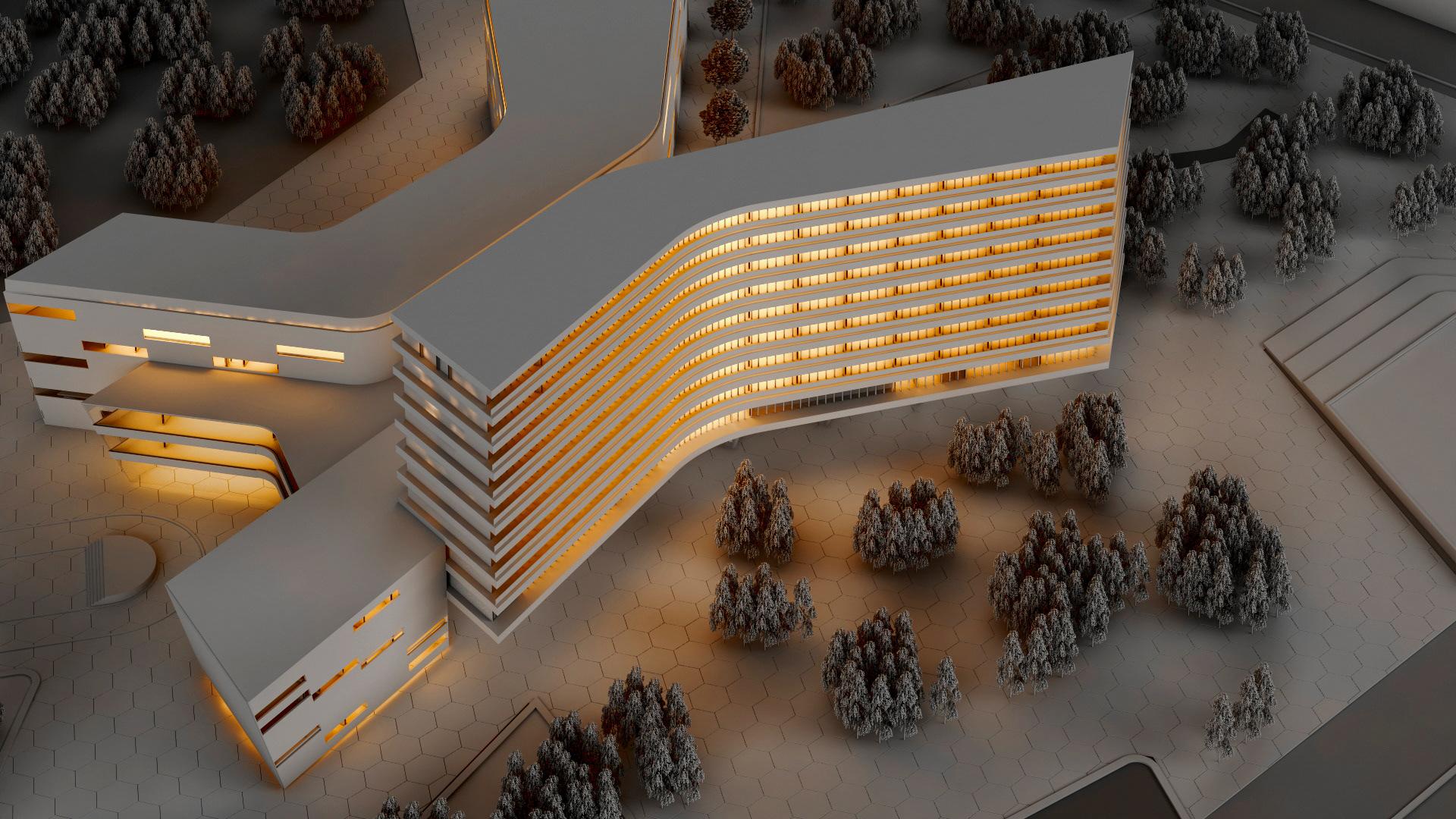 240 张床位的医院-19