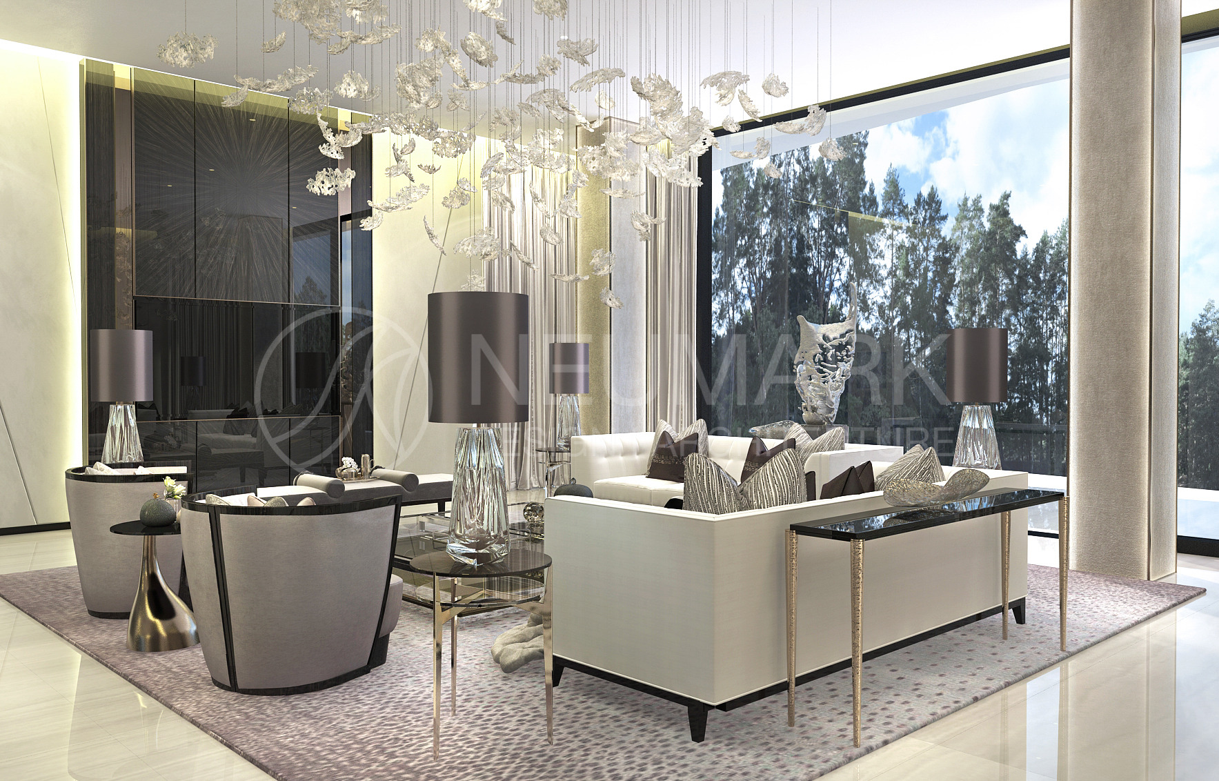 莫斯科 Barvikha 区 1800 平方米现代豪华别墅设计-19