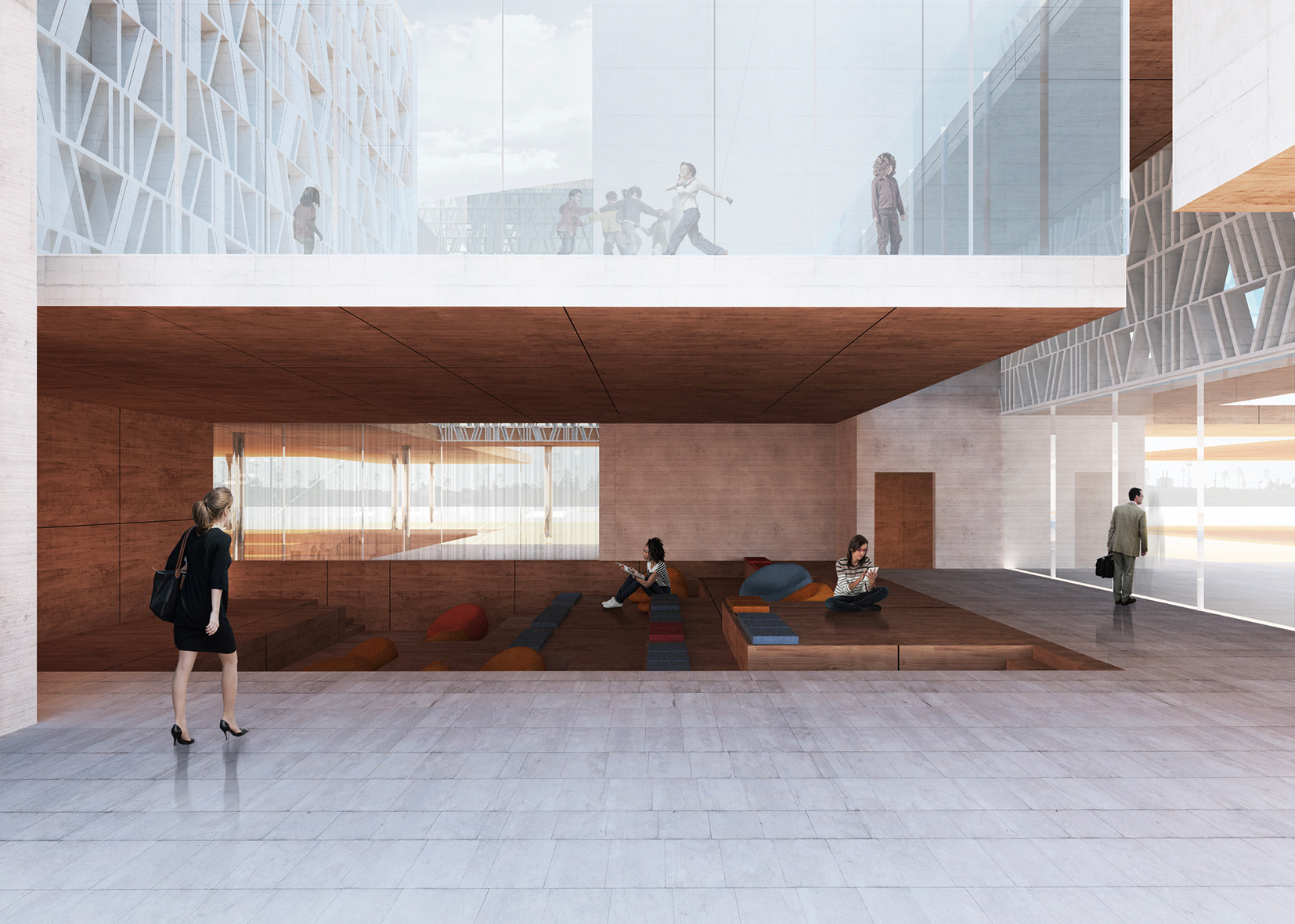 创新校园设计,融入自然与学习社区-13