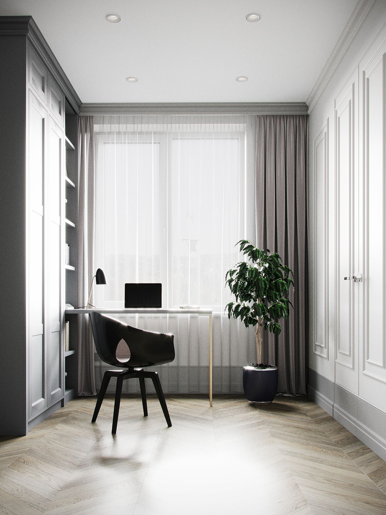 春日轻盈蓝调空间，细节尽显魅力-41