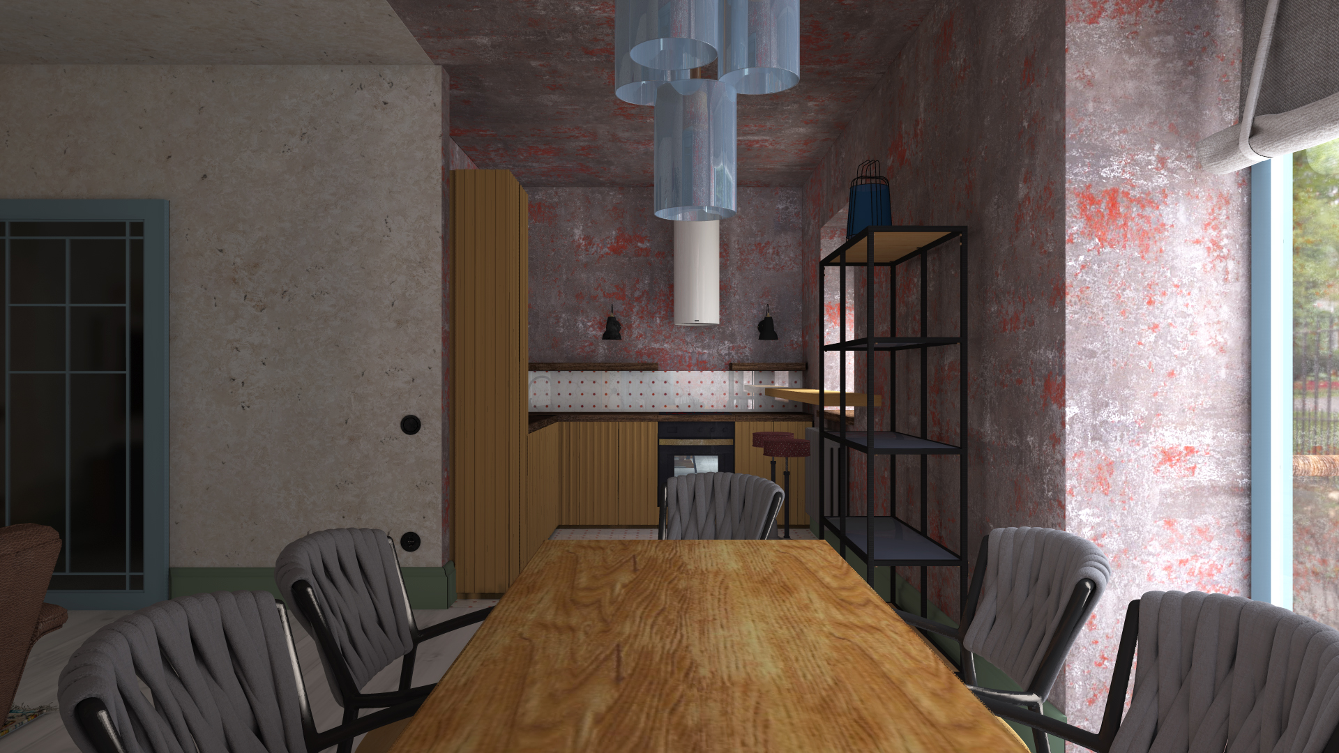 复古公寓的创意翻新-8