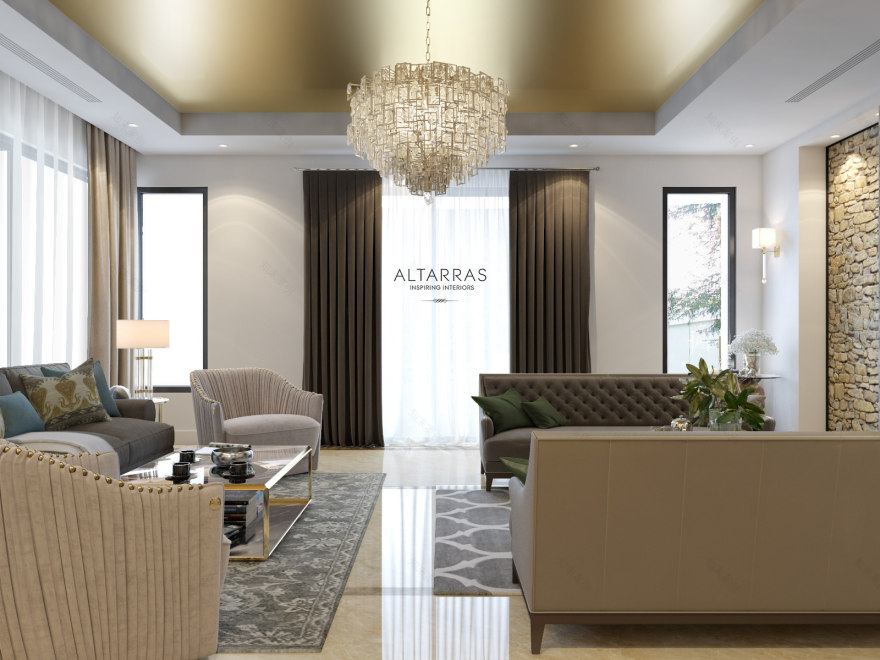 现代风格别墅地下室设计-5