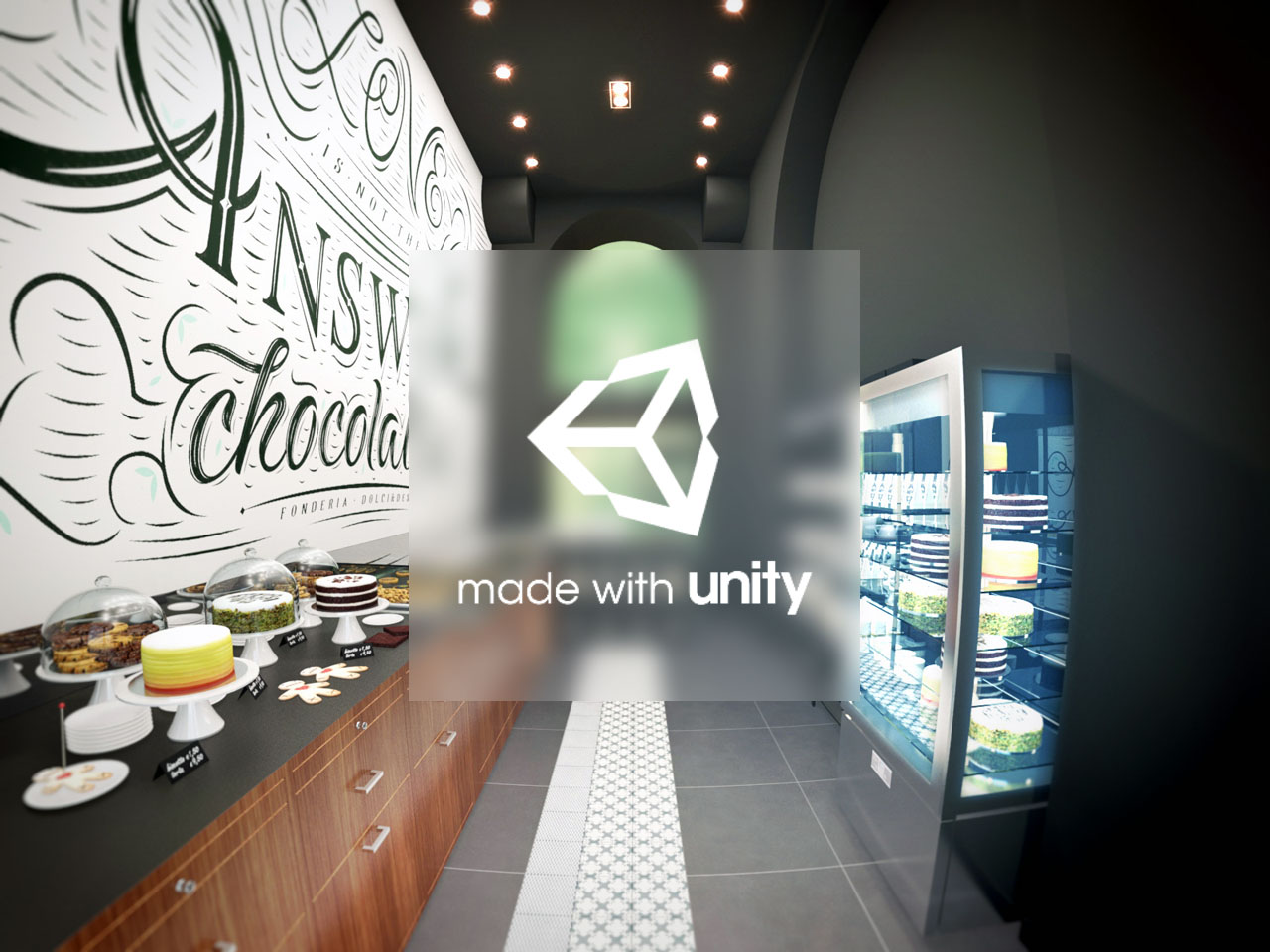 罗马甜品店 | 3D 实时导航与创意工作室的完美结合-1