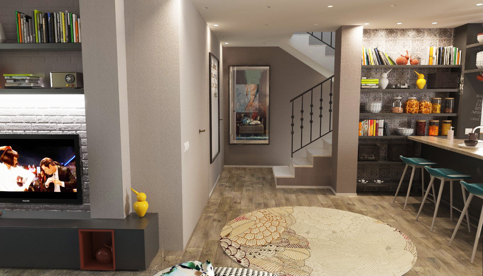 2016 年完成的 F+F+N 公寓室内设计-16