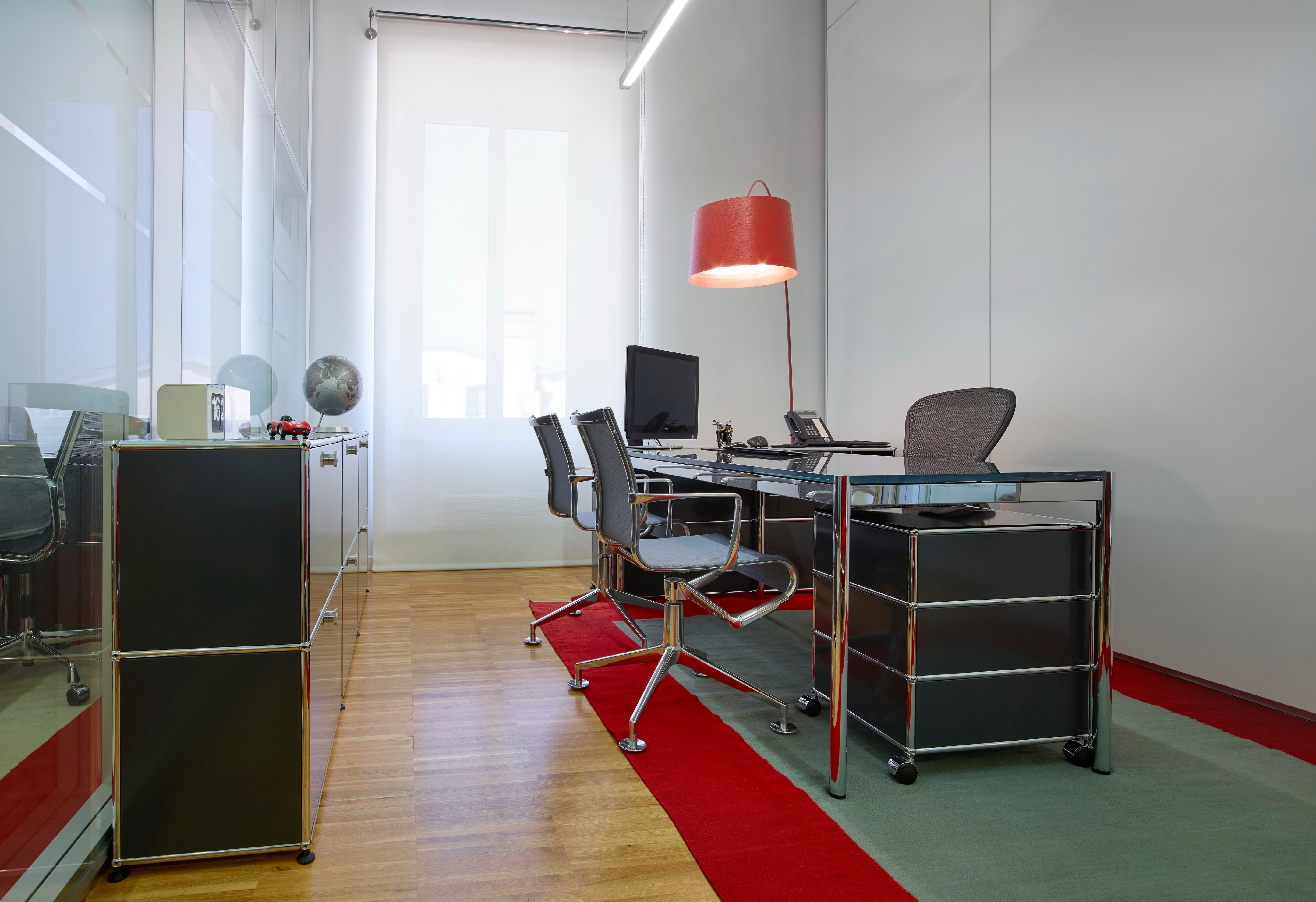 罗马保险公司的现代模块化办公室-13