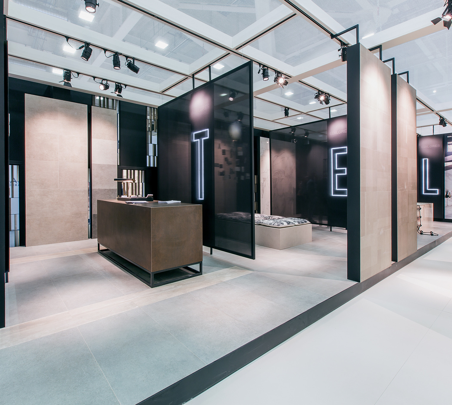 2016 年意大利博洛尼亚陶瓷展 KALE 陶瓷展位设计-23