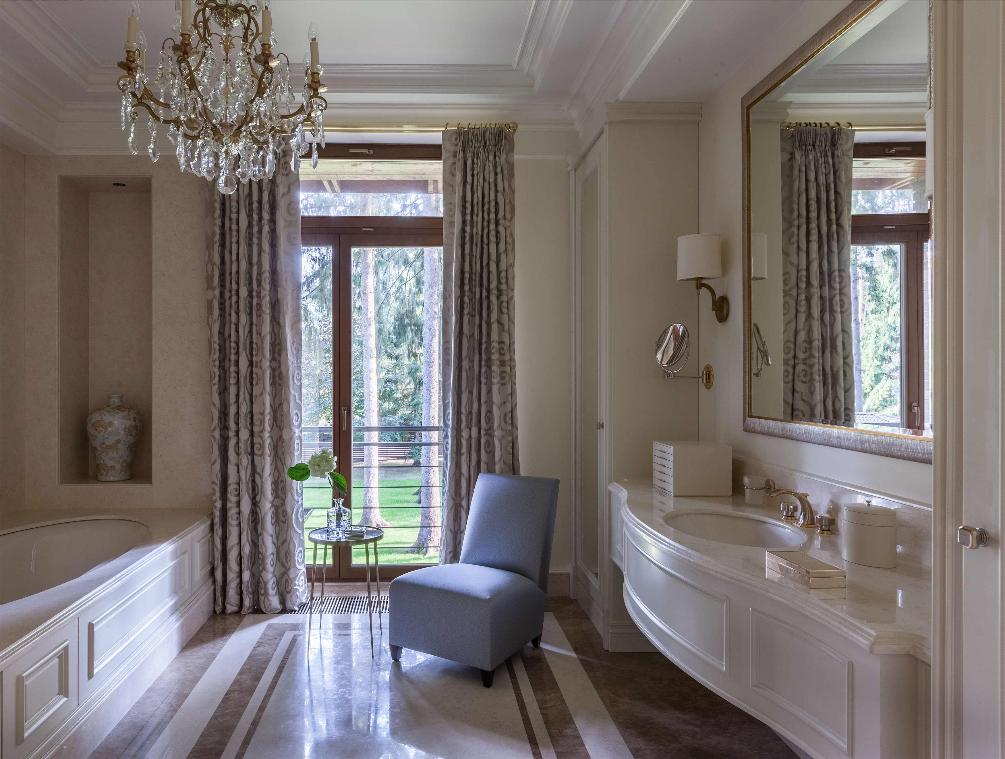 莫斯科美国经典乡村别墅设计-16