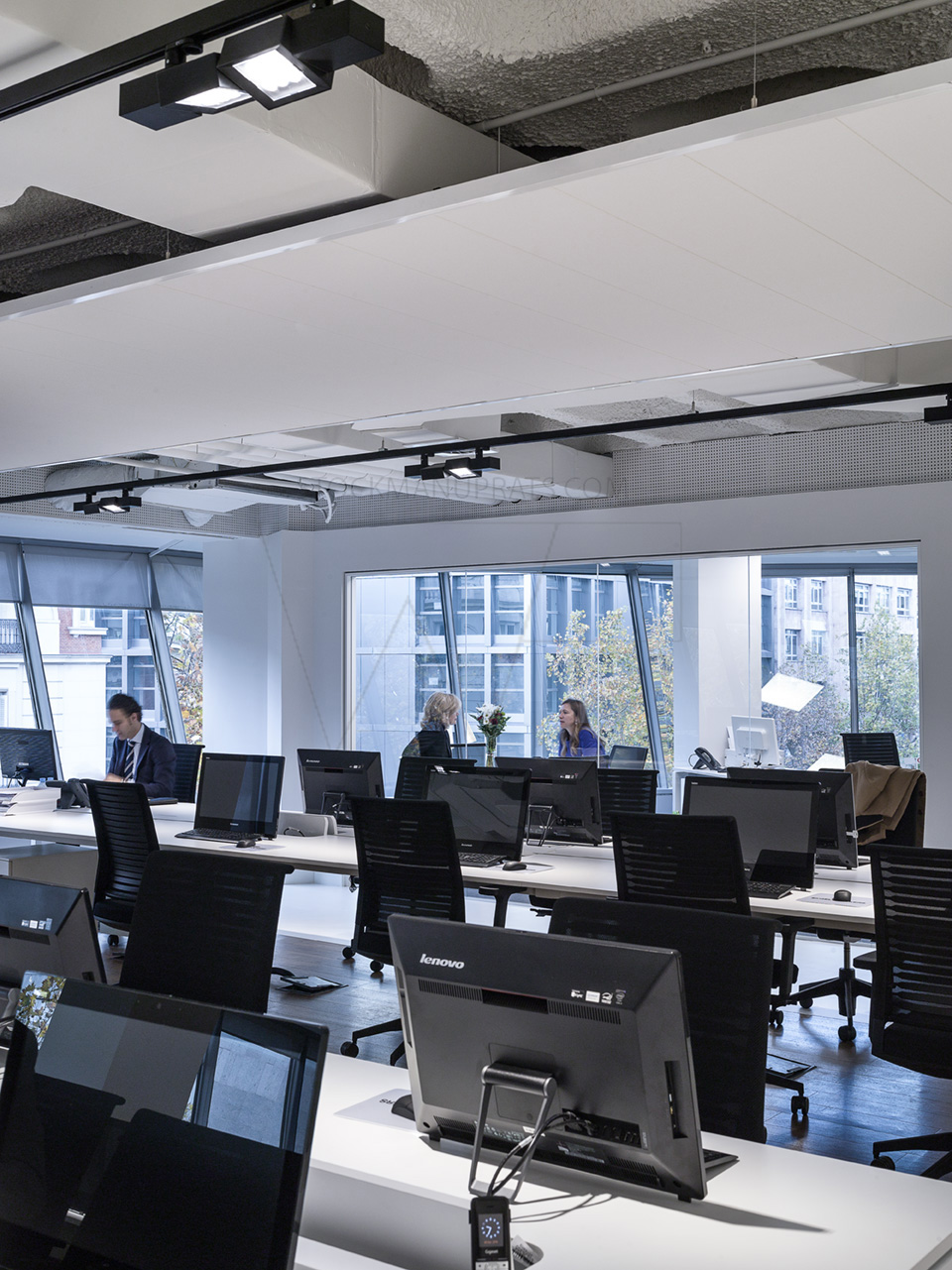 Open space area - interior design modern offices-0