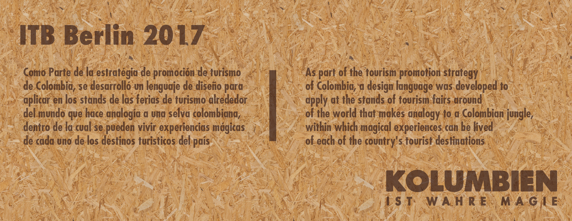 哥伦比亚旅游展台设计 | 丛林幻境中的魔法体验-0