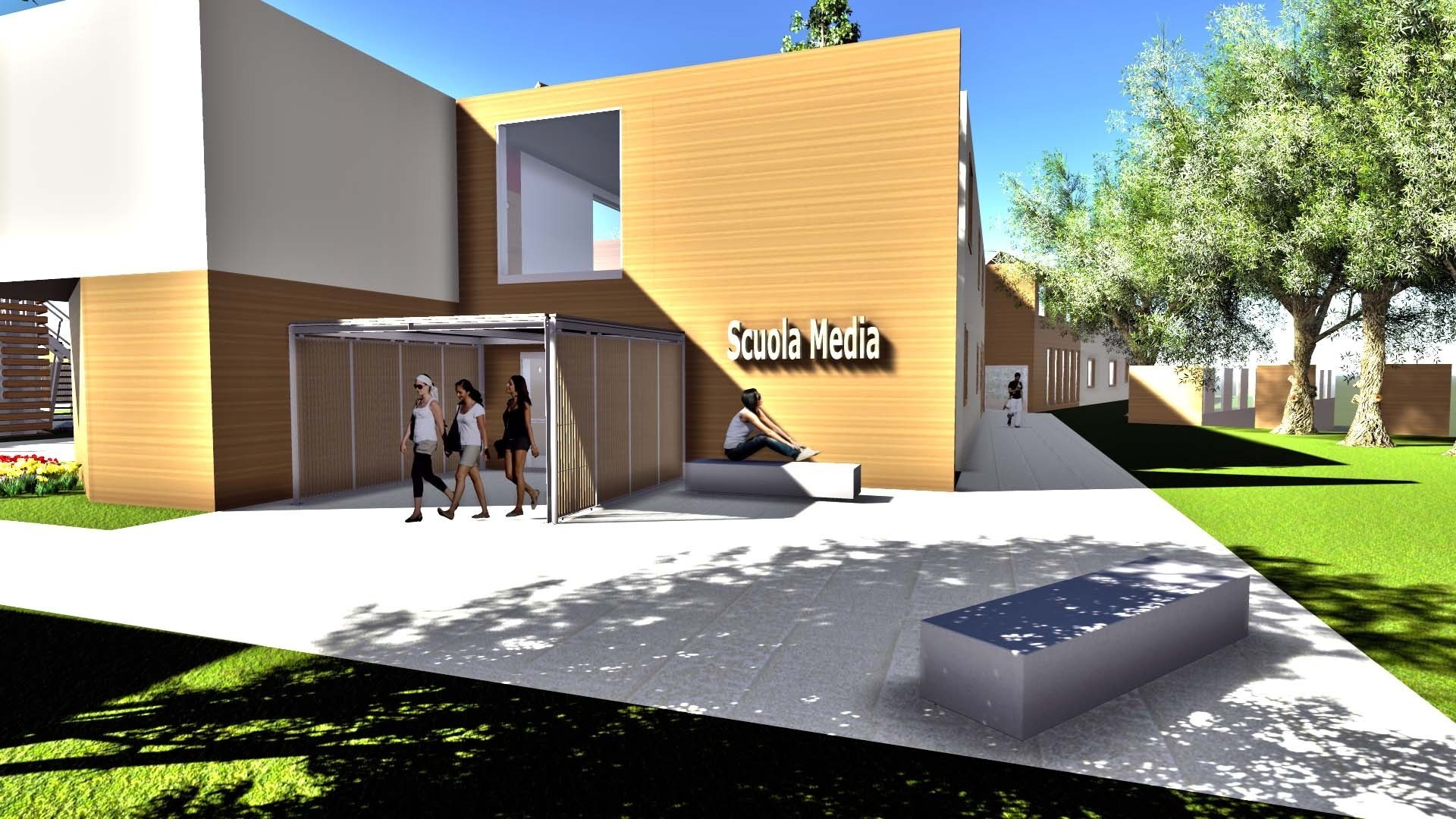 融合生物气候原则的意大利 Matera 学校综合体设计-6