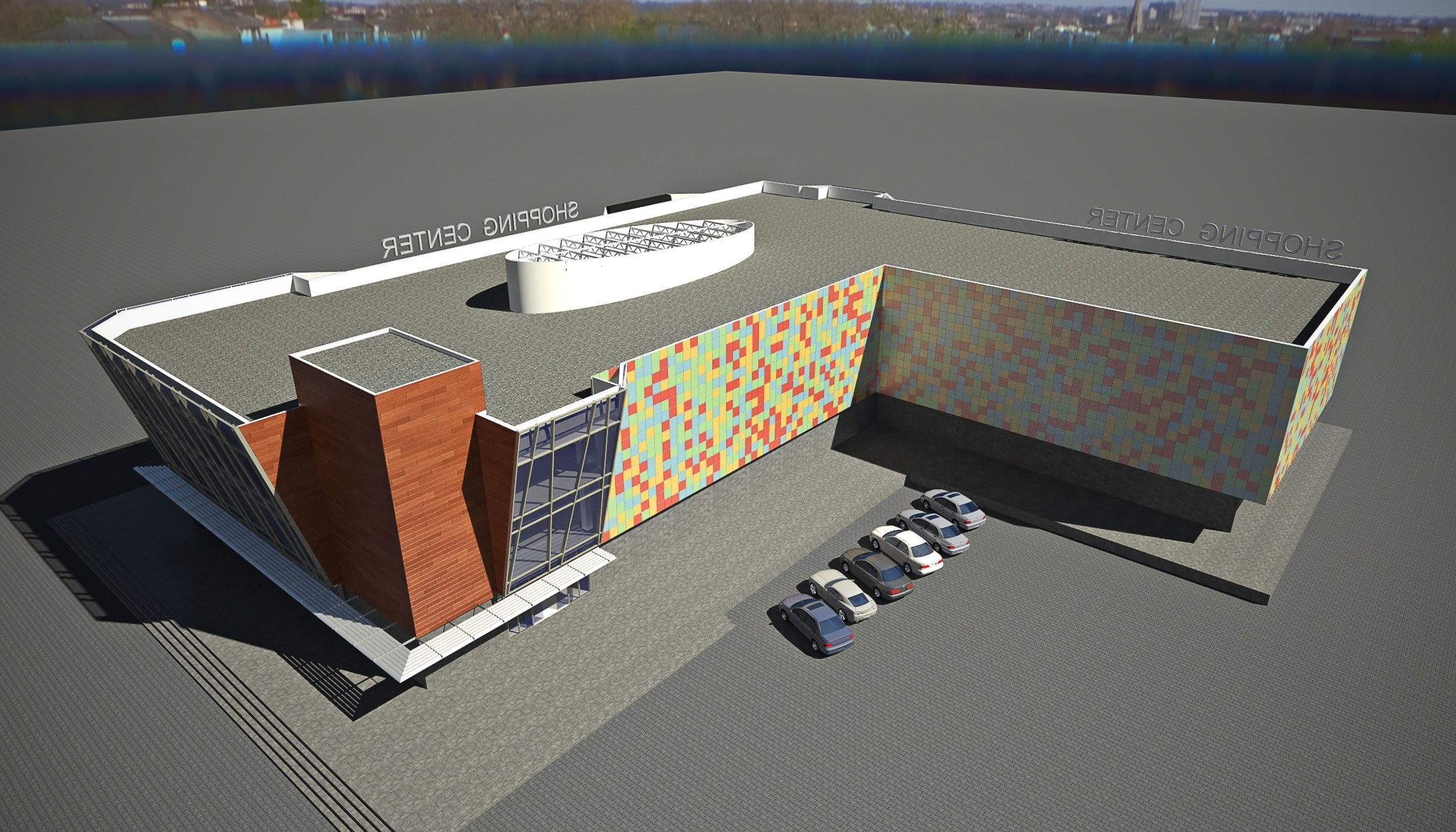 2014 年索契购物中心的临时市场设计-14