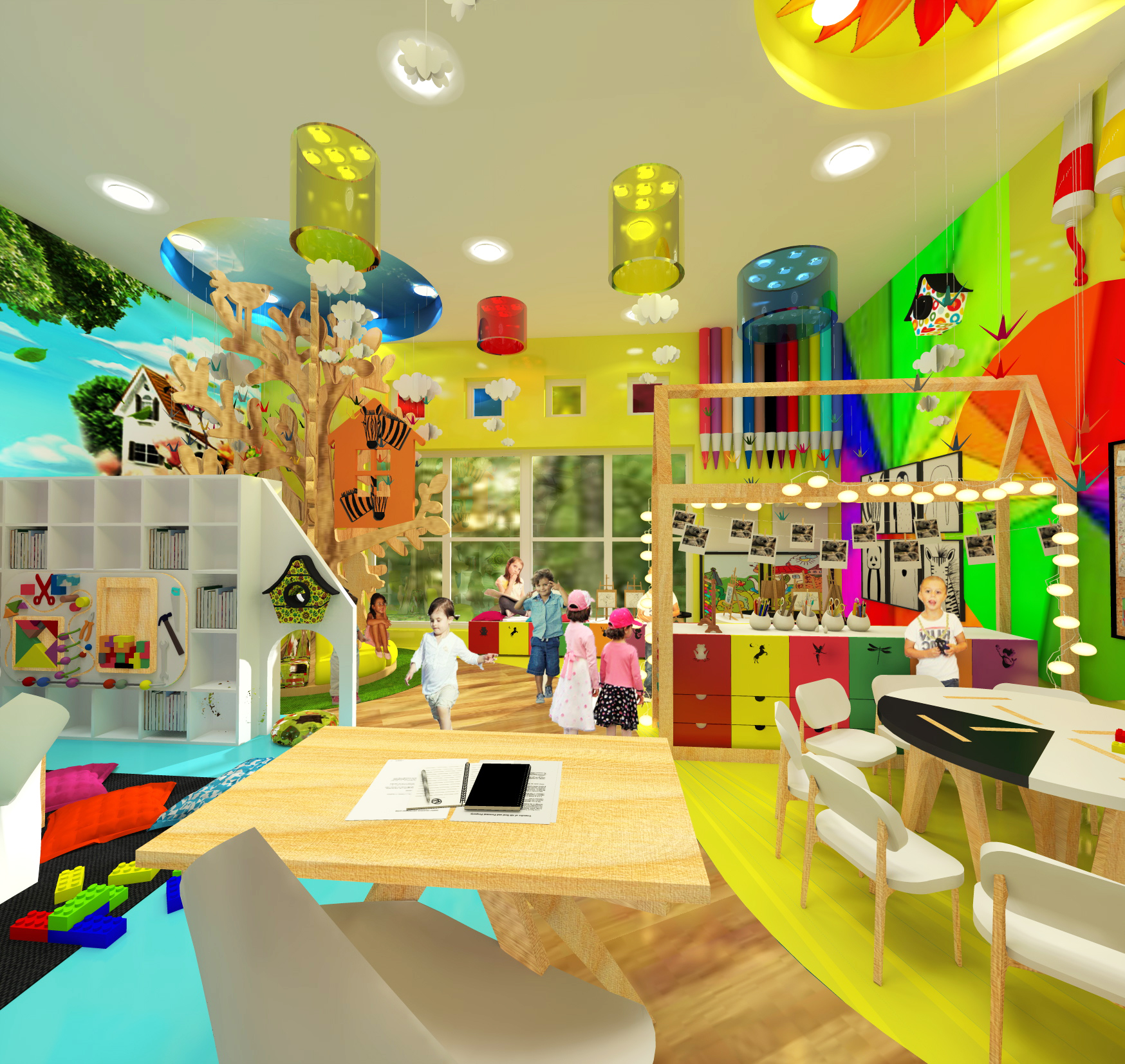 "魔法钥匙"幼儿园设计 | 希腊 Ioannina 的创意空间-23