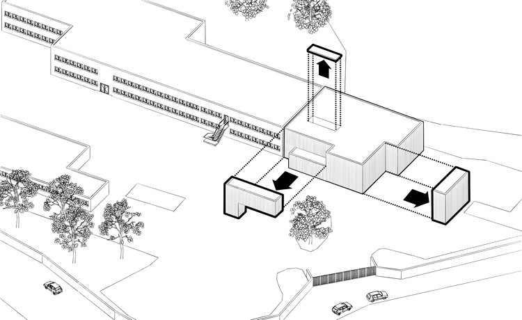 法国 Pluvigner 学校优雅木结构扩建-8