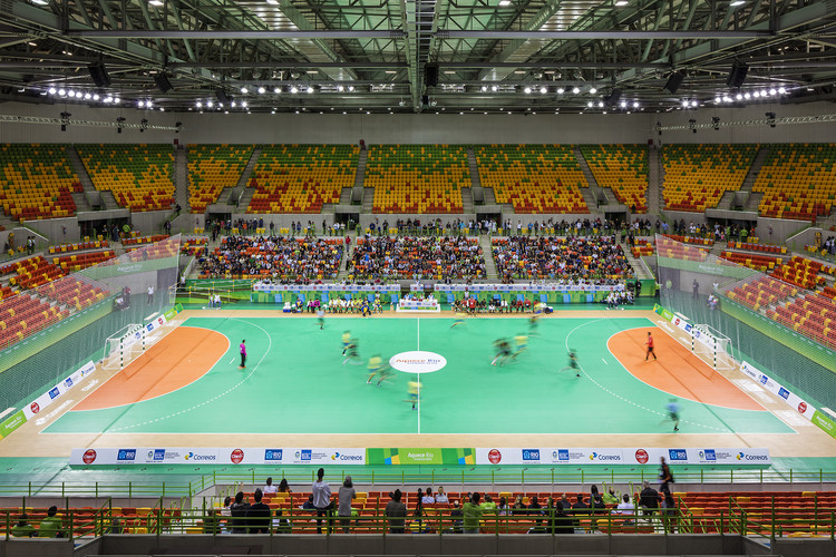 里约 2016 奥运会手球赛场——灵活可变的八角形建筑-2