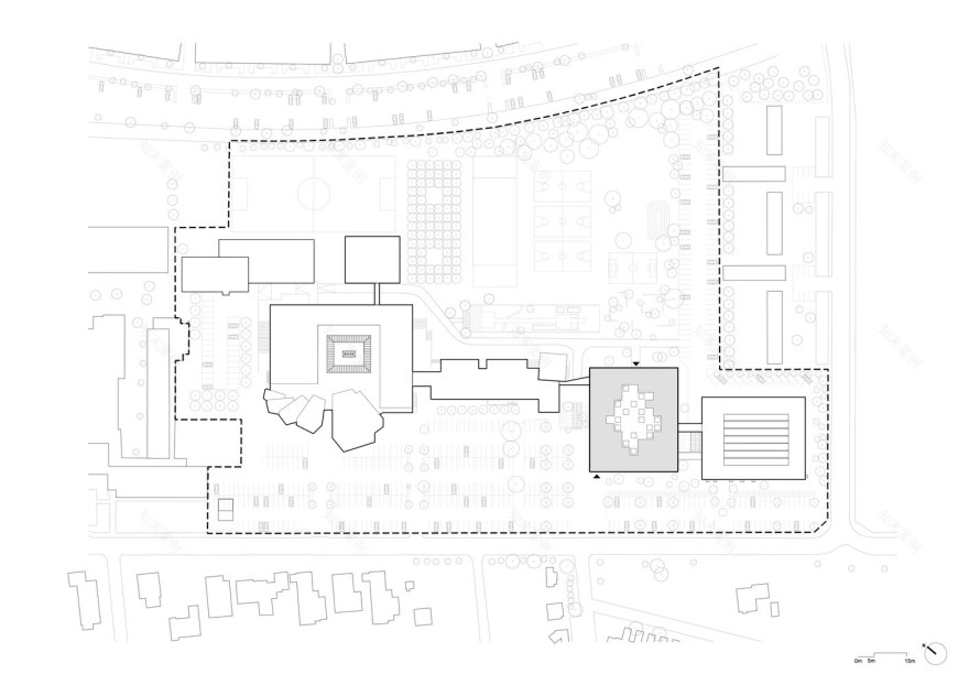 北欧校园教育中心,创新空间与协同作用的建筑-46