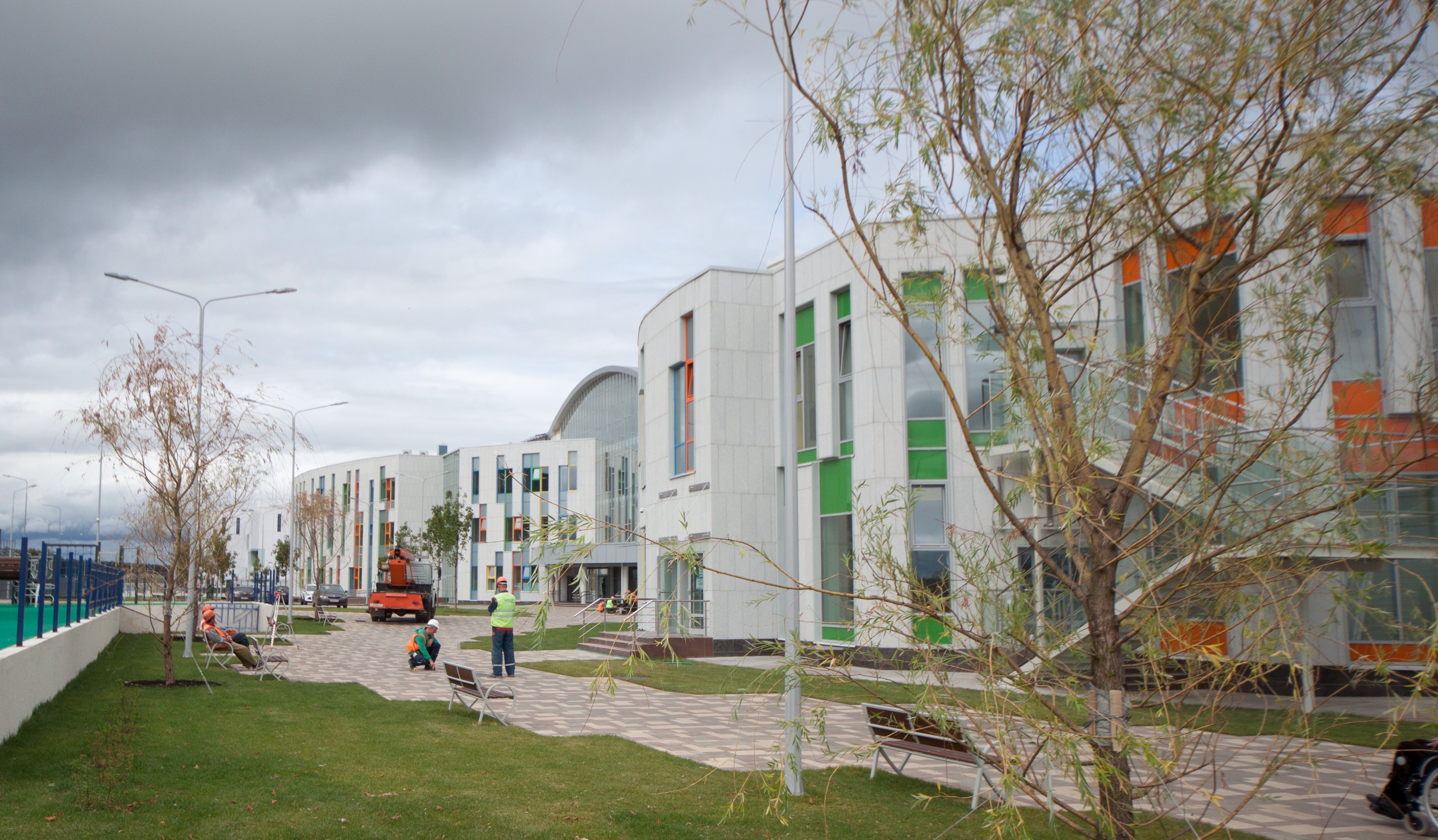 Skolkovo International school. The first K12 school to be built in Russia. School for 480 and kindergarten for 150-4