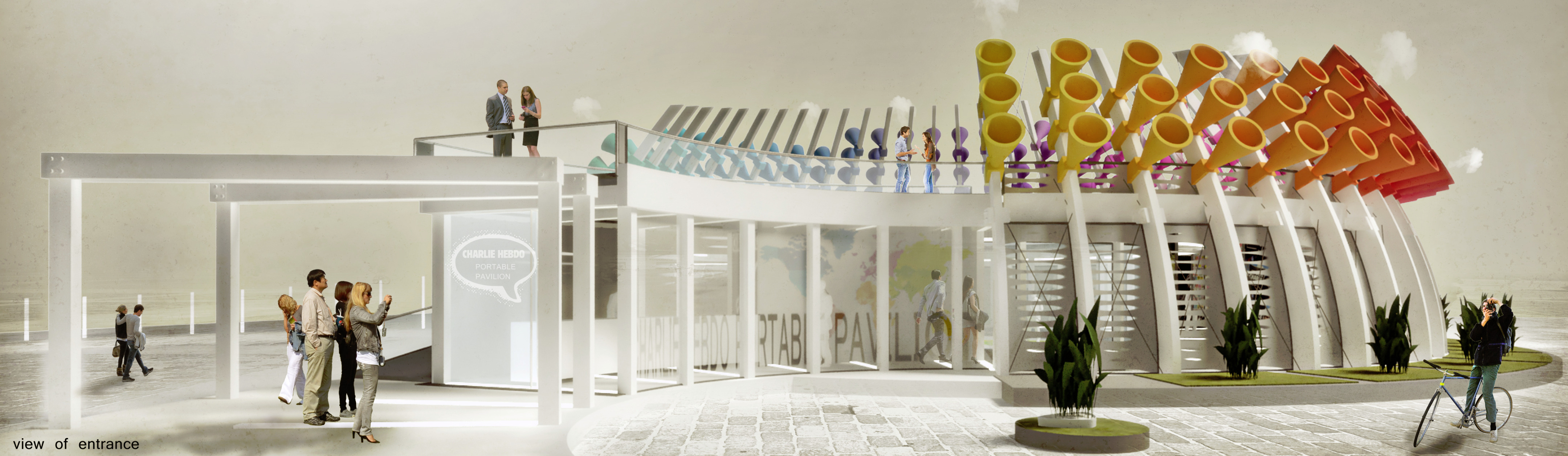 《查理周刊》便携式展馆 · 言论自由的力量-15