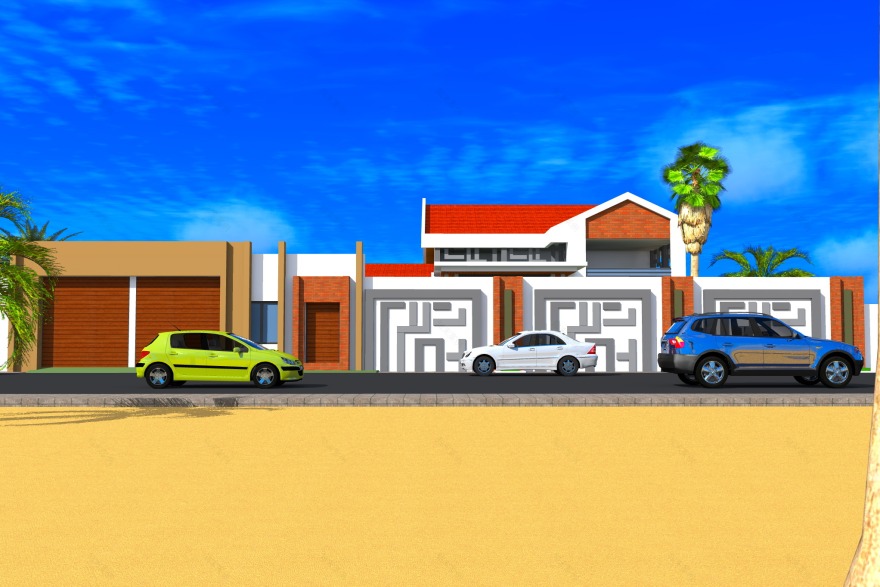 布基纳法索首都欧亚嘎栋住宅设计-4