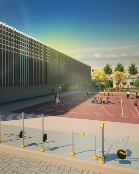 米兰新国立学校 | 绿色环保，智能科技的现代校园