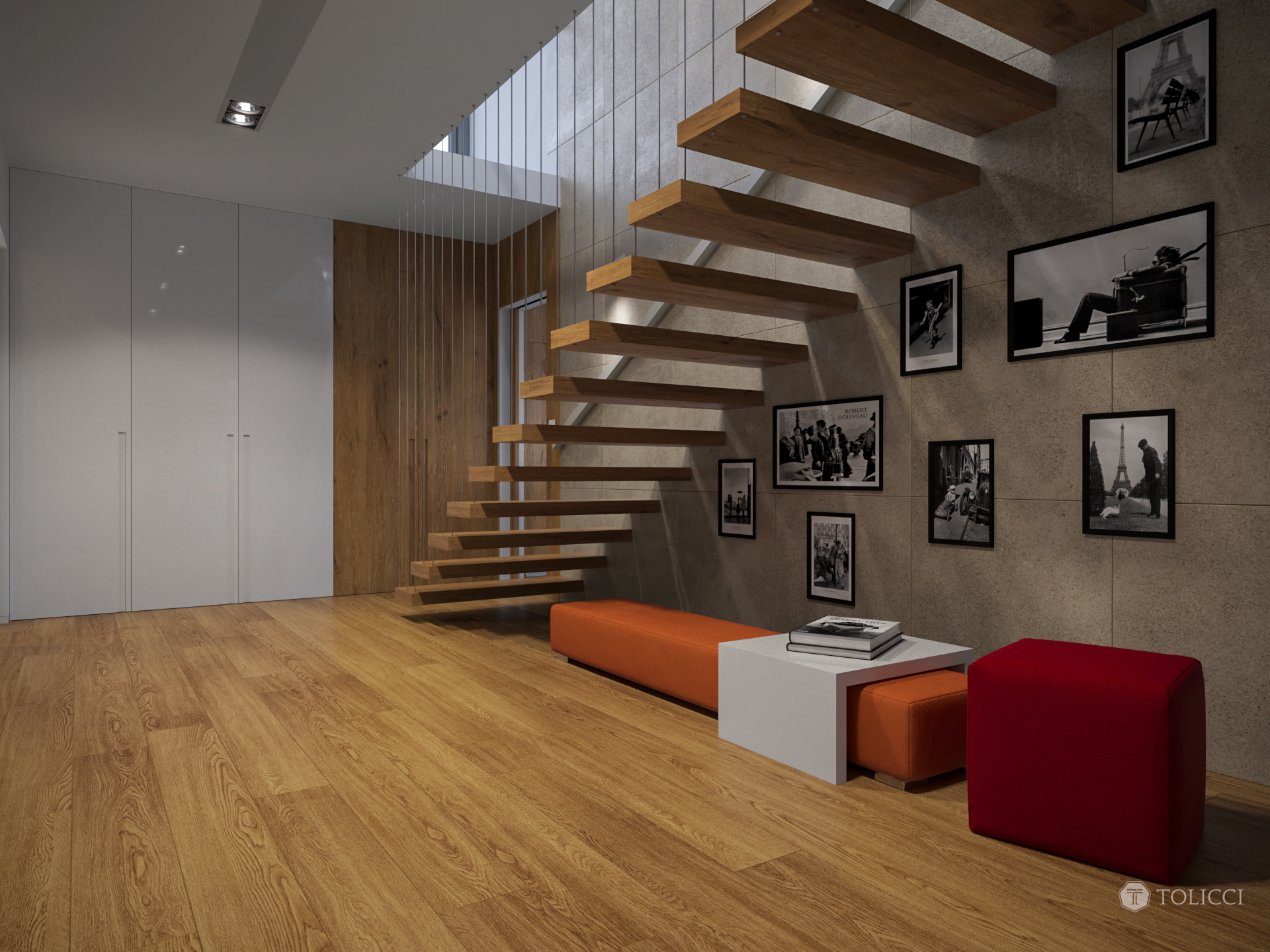 2016 年布达佩斯家庭住宅室内设计-17