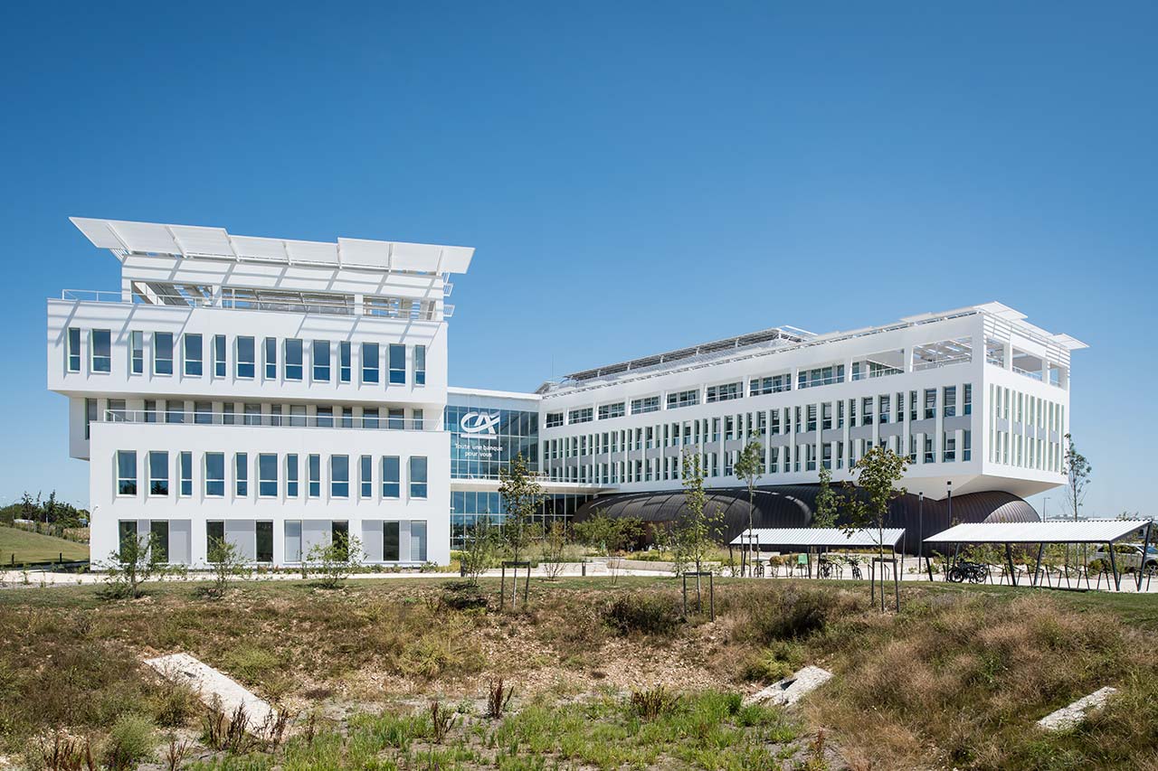 法国 Credit Agricole Poitou 企业总部，现代与古典的完美融合-1