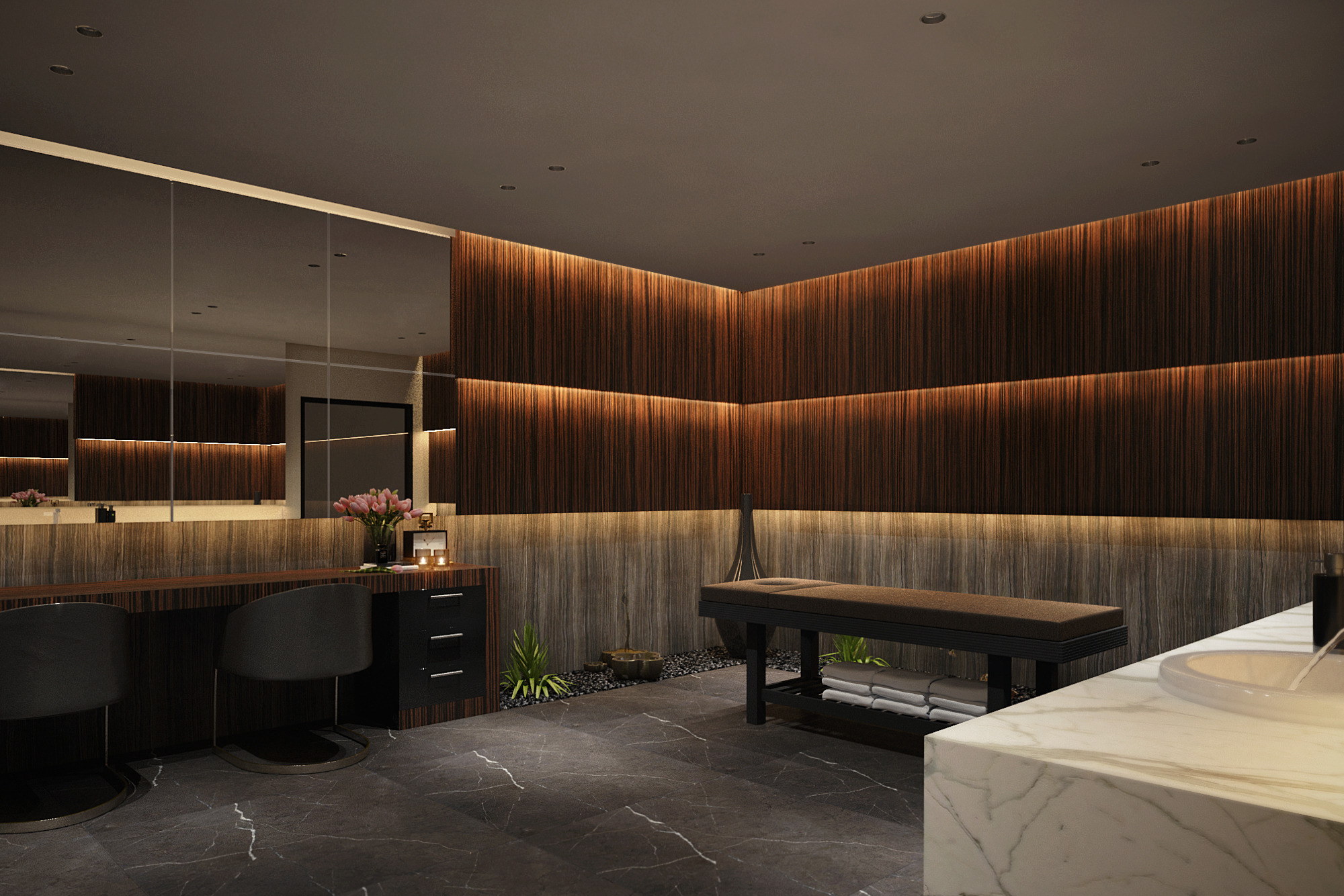 科威特 Radiance Villa 豪华私人住宅设计-4