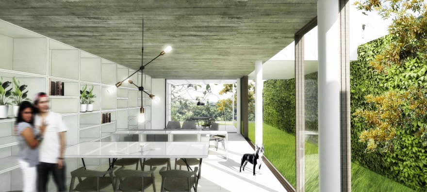 融入自然的花园别墅-6