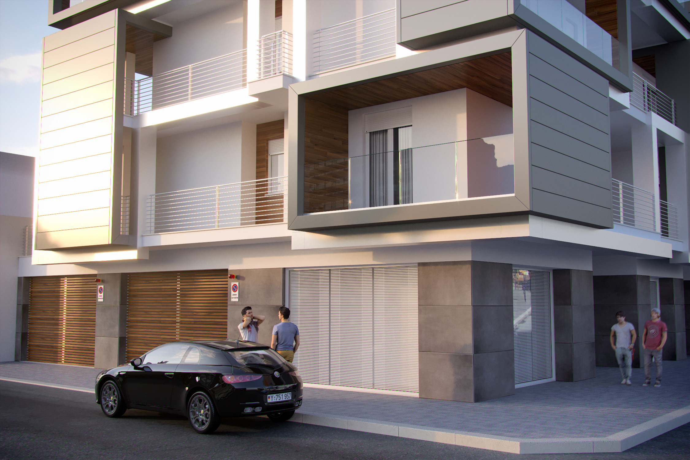 Orta Nova 的多家庭公寓楼设计-5