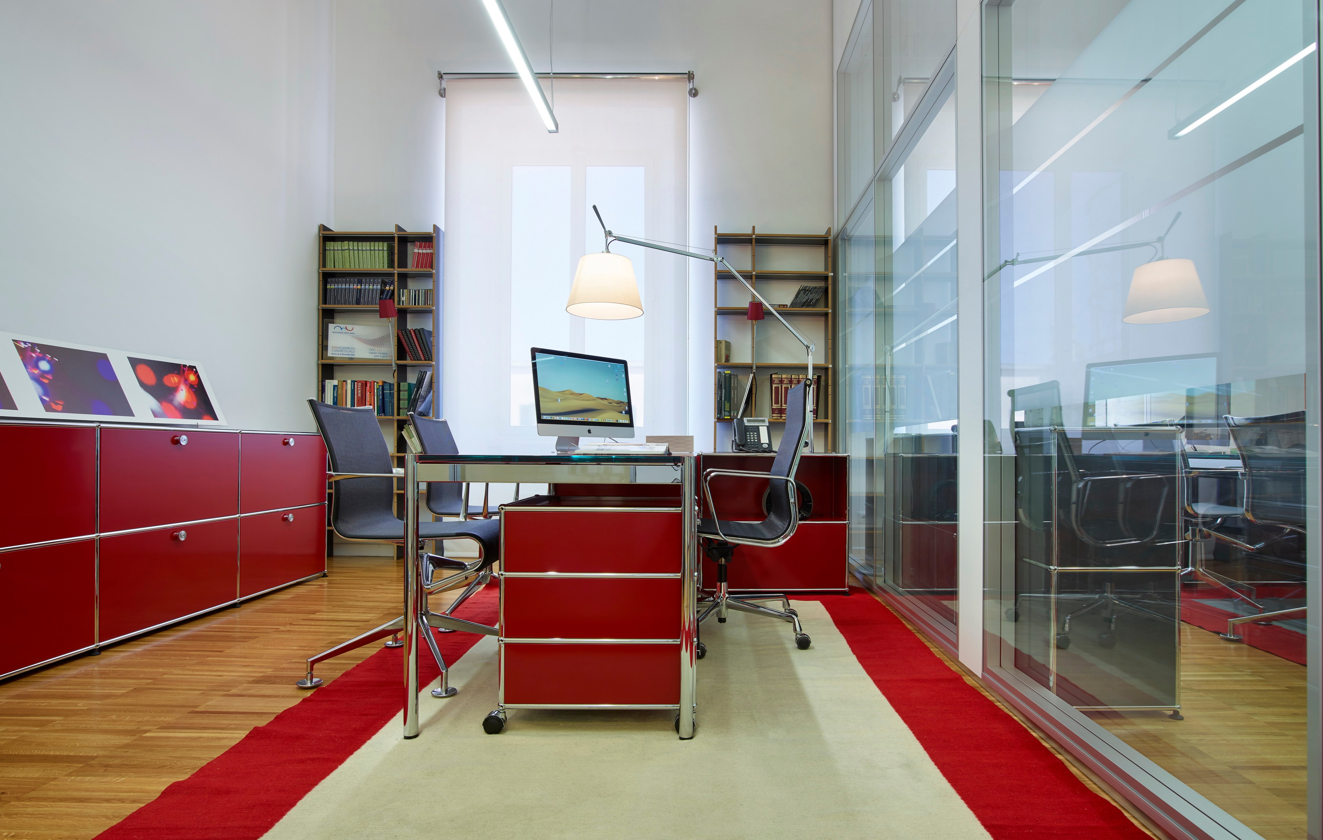 罗马保险公司的现代模块化办公室-9