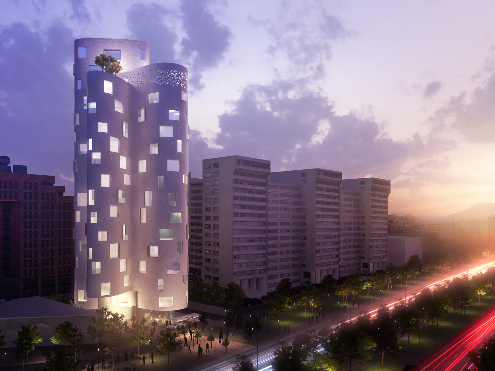 Quitowers 住宅塔楼设计-0