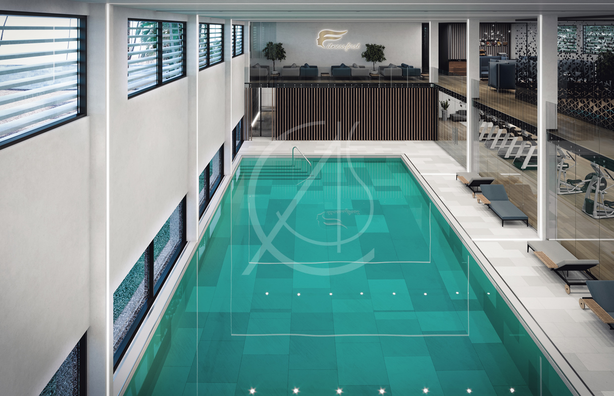 现代伊斯兰妇女健身中心-4