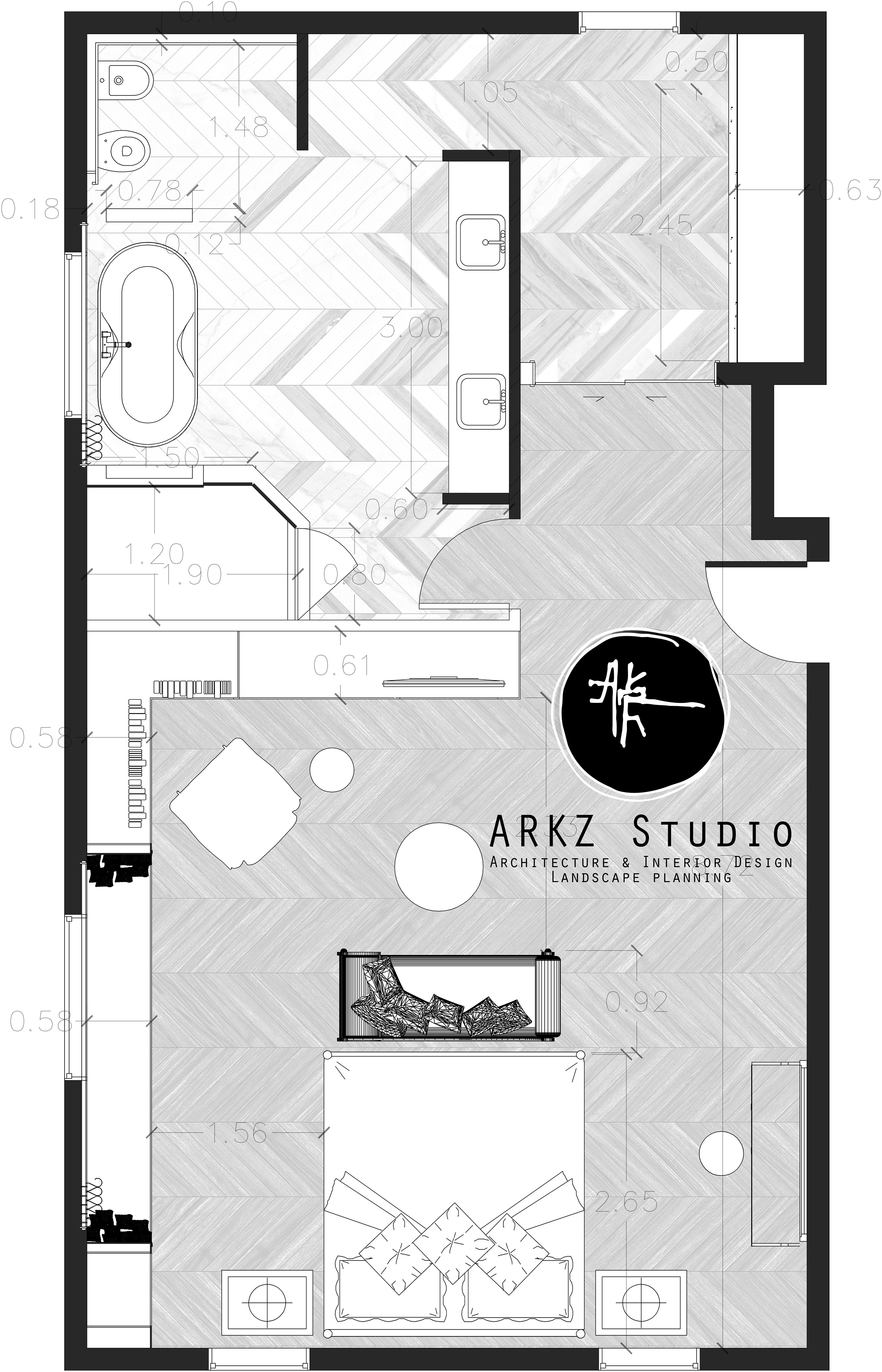 梦想成真，品质空间之美——ARKZ 建筑事务所主卧套房改造-10