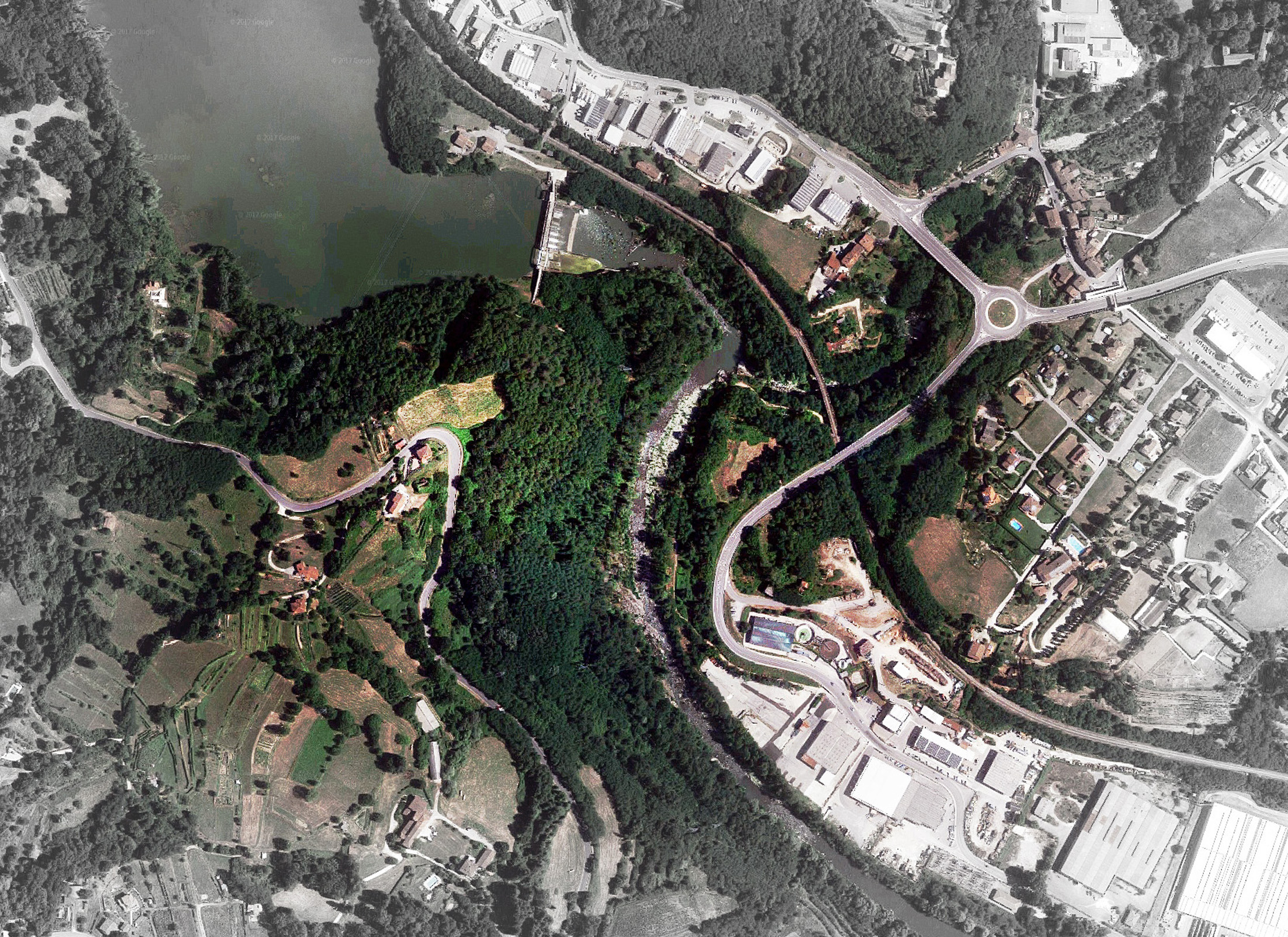 Castelnuovo 弧形桥 | 钢铁悬索之力-1