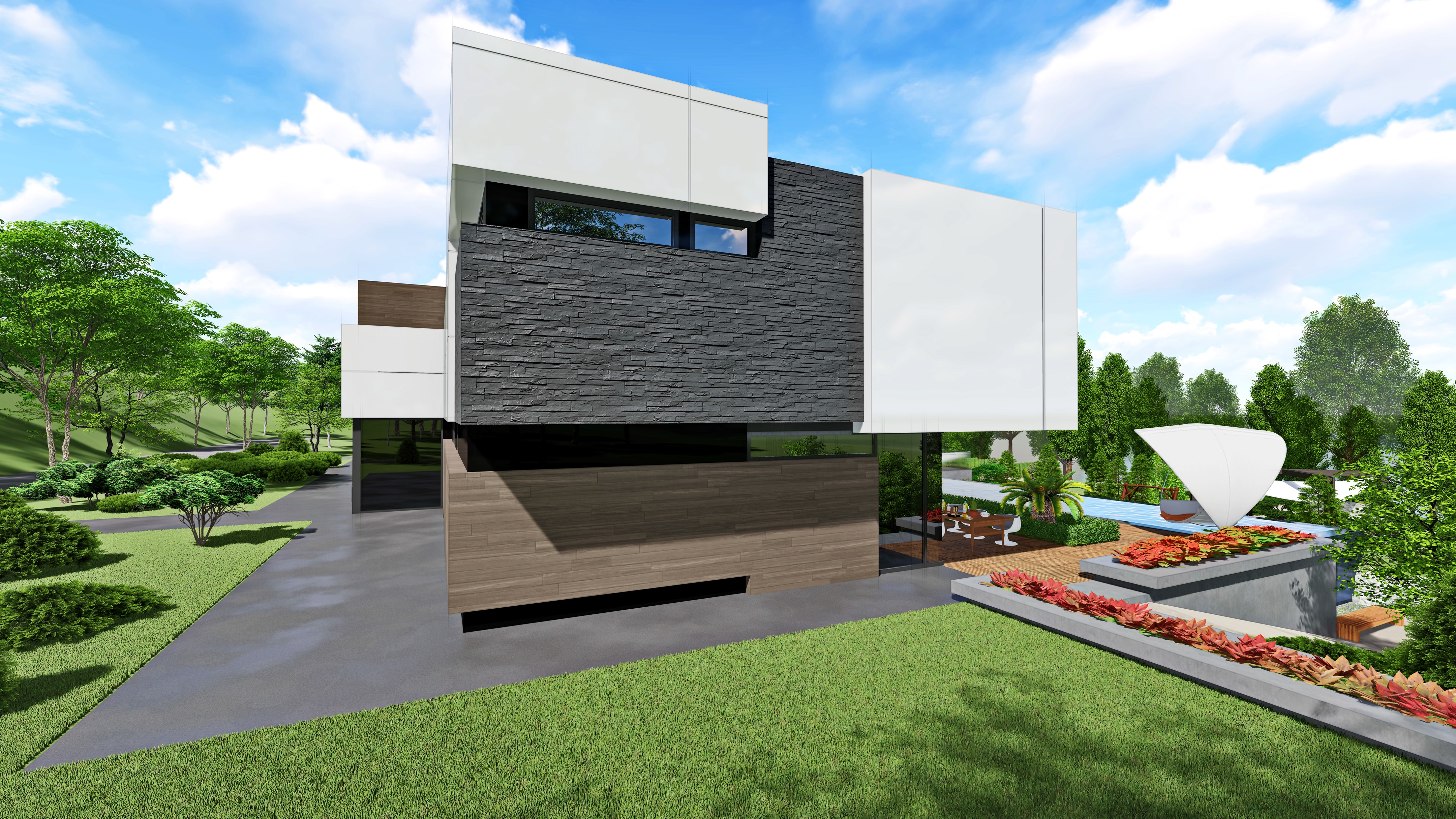 2018 年启动的摩尔多瓦郊区住宅设计-47