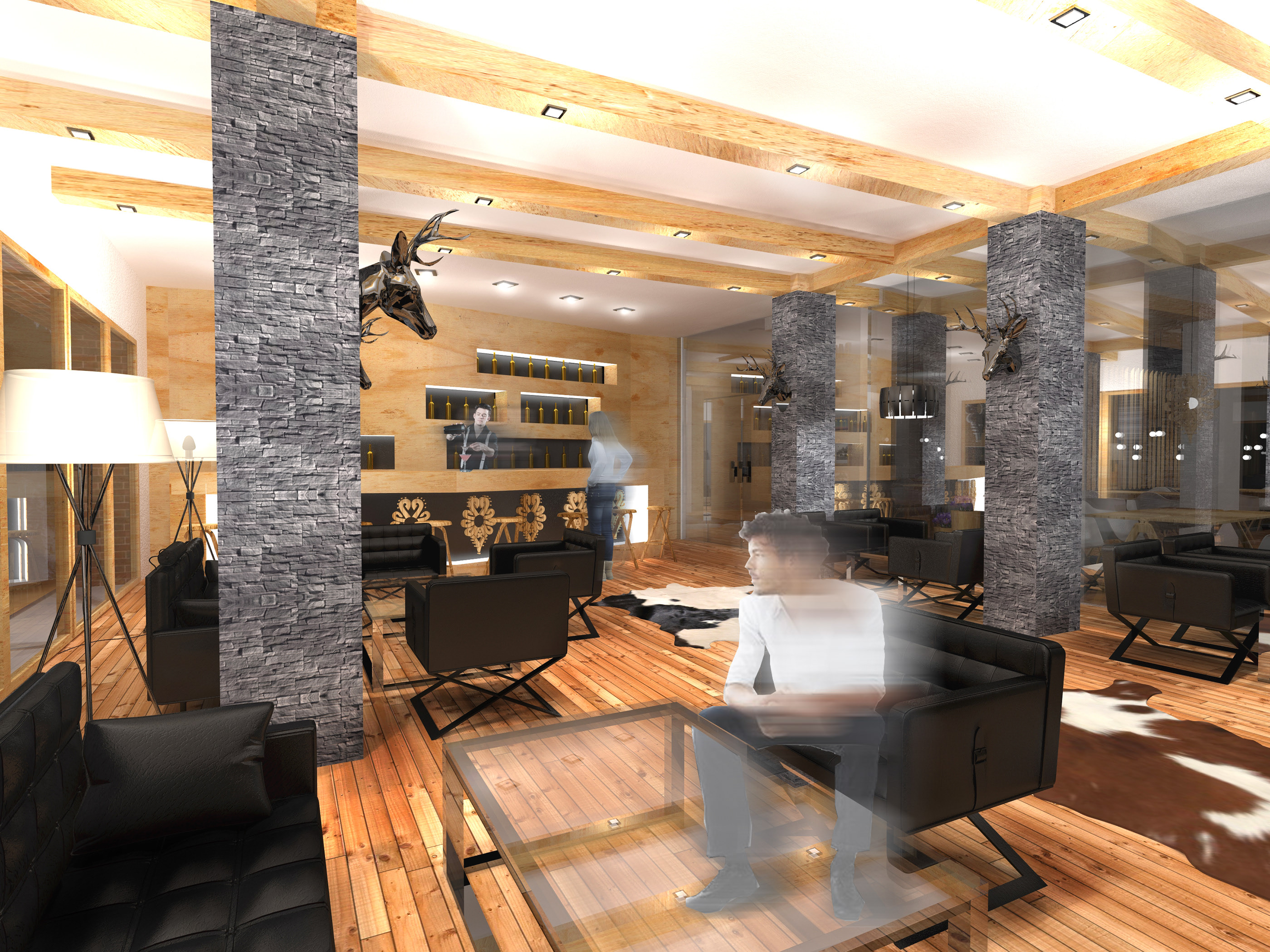 波兰山间酒店“Kalatówki”的现代传统融合设计-18