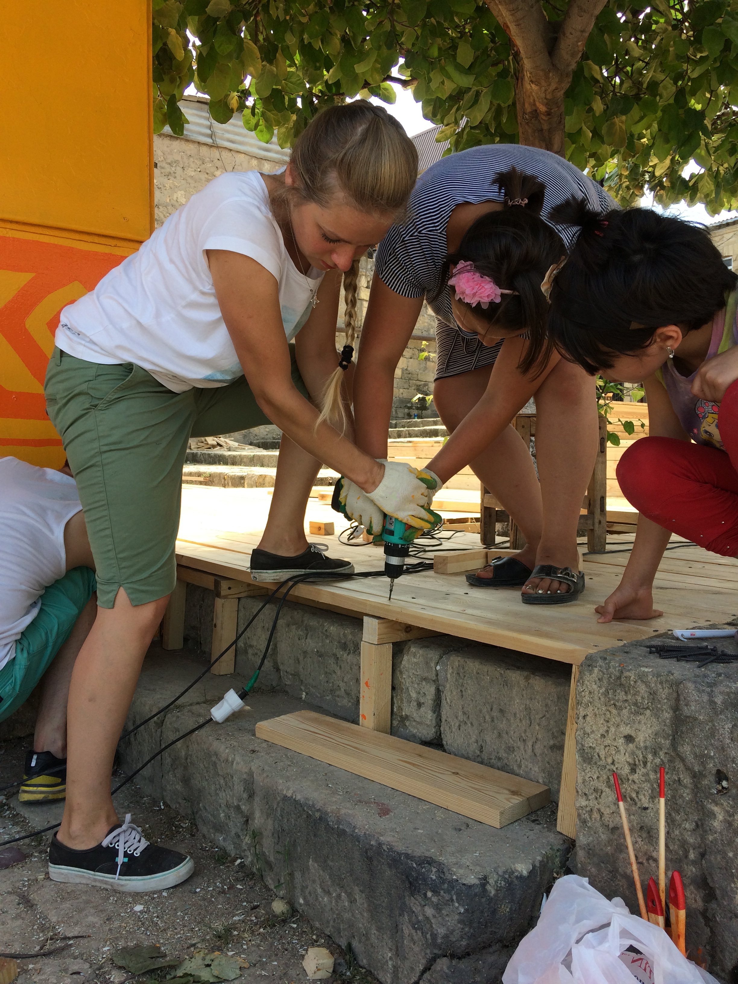 2017 年木质小品与景观设计的城市公园工作坊-12