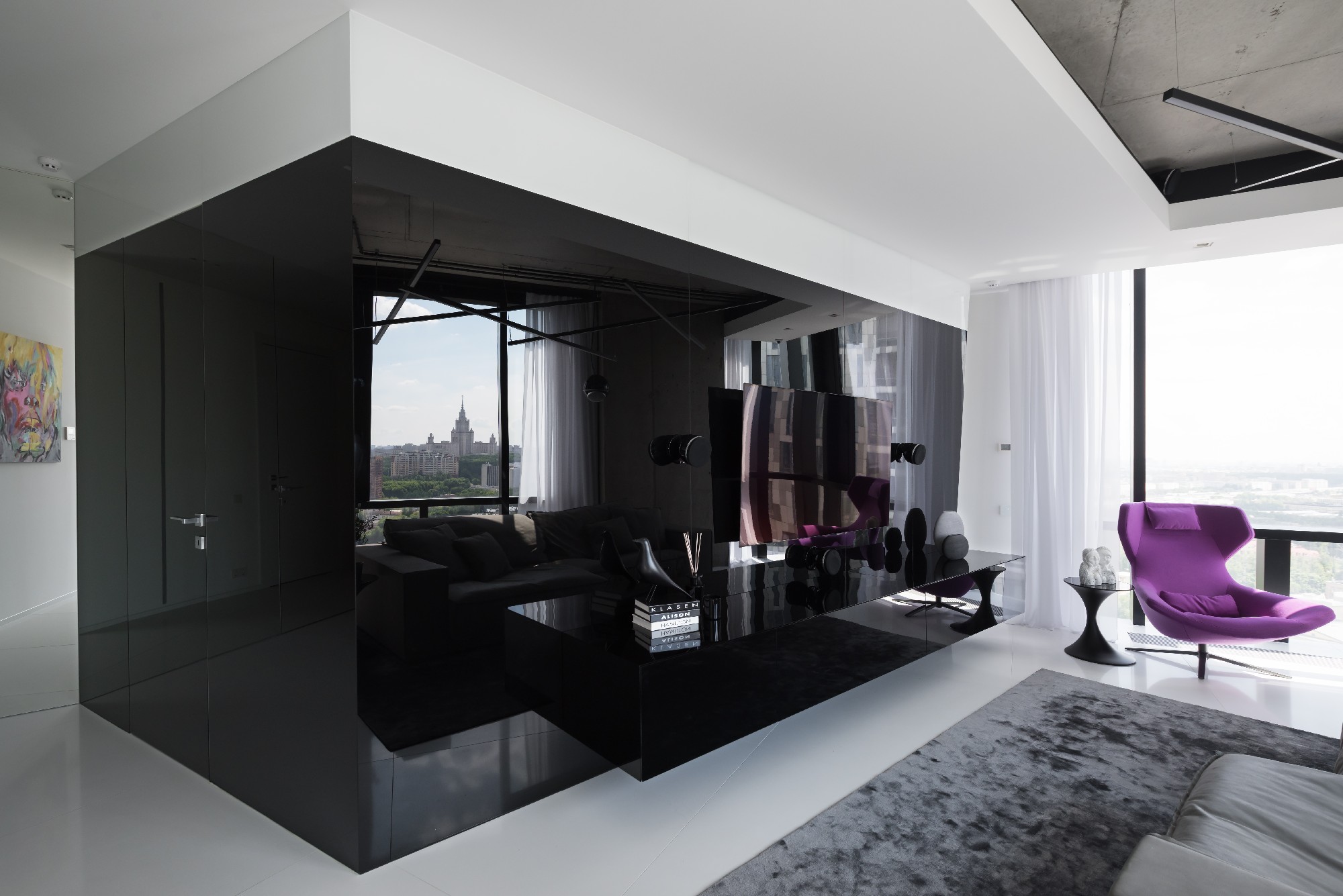 莫斯科塔楼未来主义家居设计-16