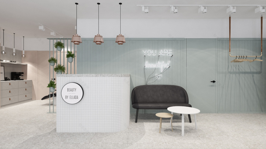 比利时 45 平米美容院,打造现代简约美妆空间-0