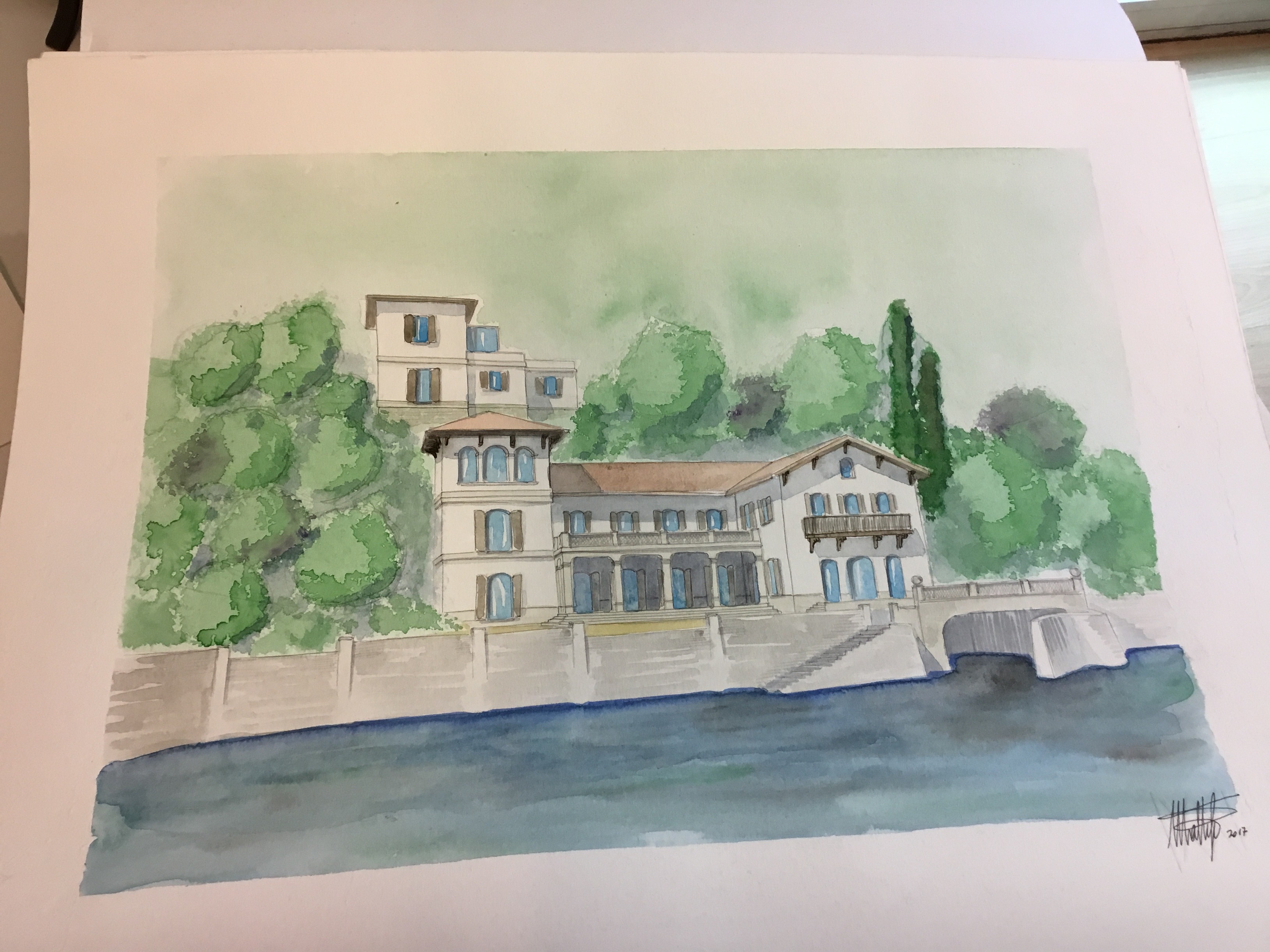 意大利科莫湖畔豪华私人别墅-3